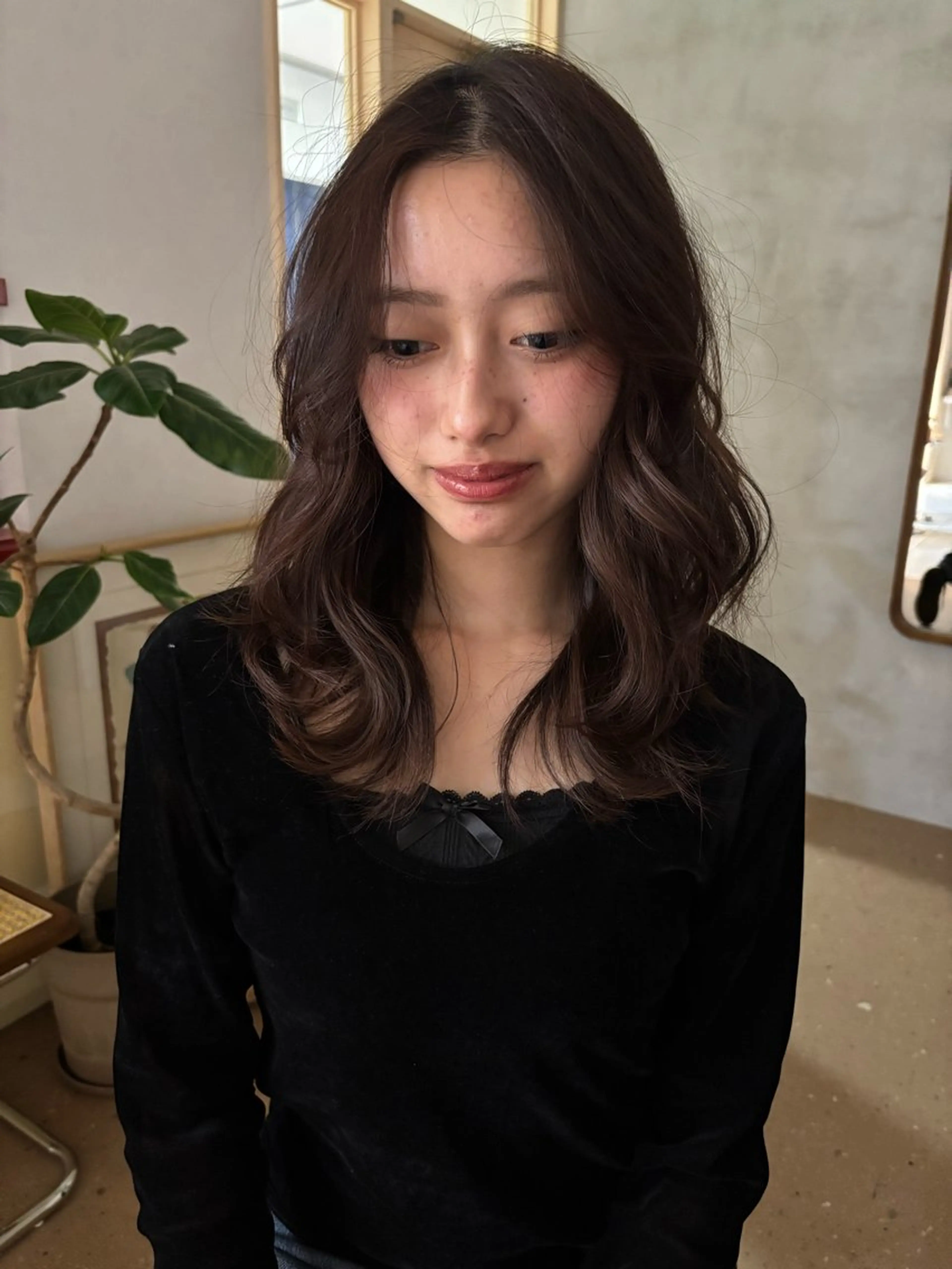 カラー ヘアカラー トリートメント Wカラー/レイヤー /ボブ/otohaのヘアスタイル