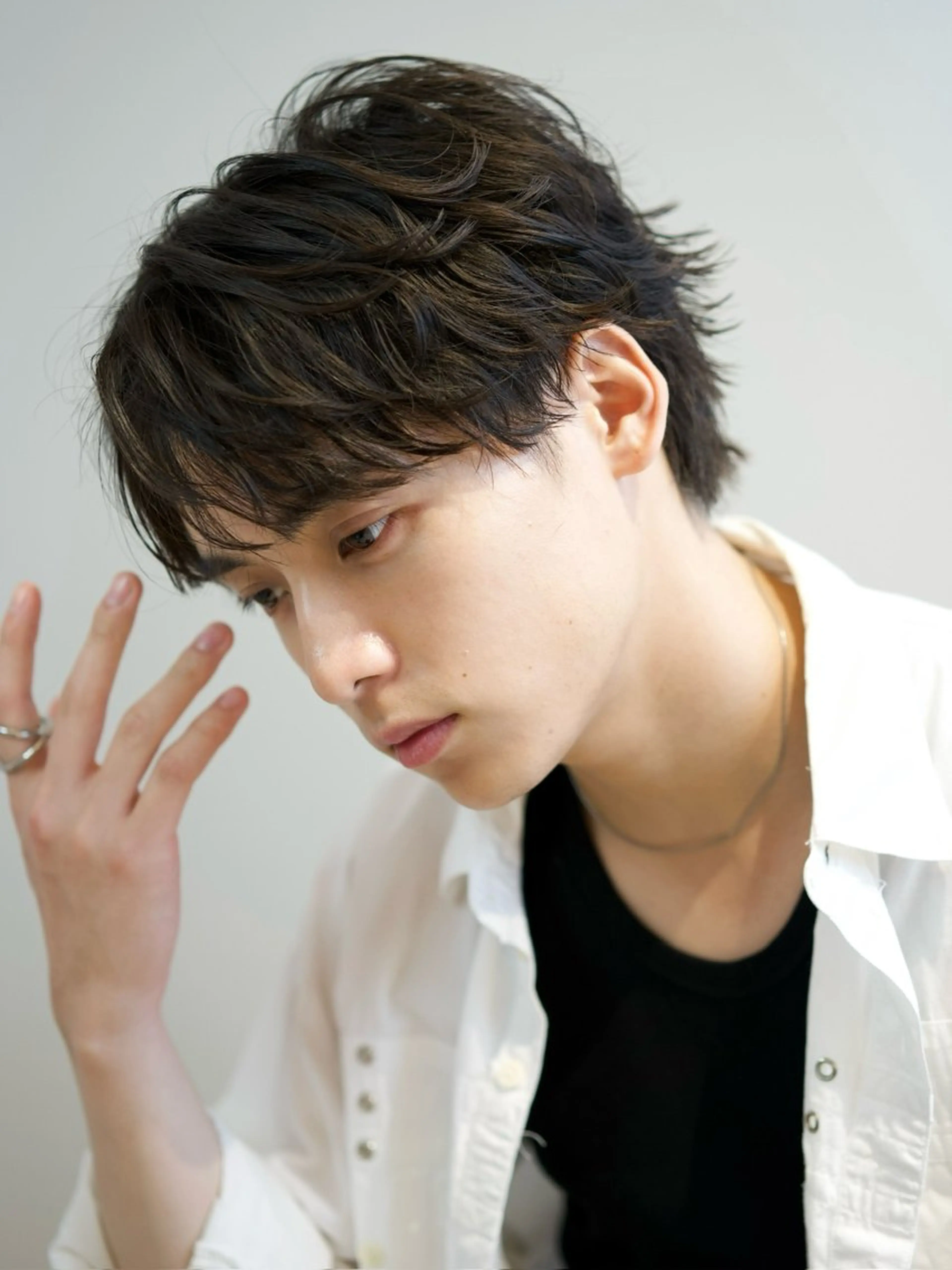 【期間限定フェザーパーマ🪽】カット＋パーマ＋シャンプー＋トリートメントの写真