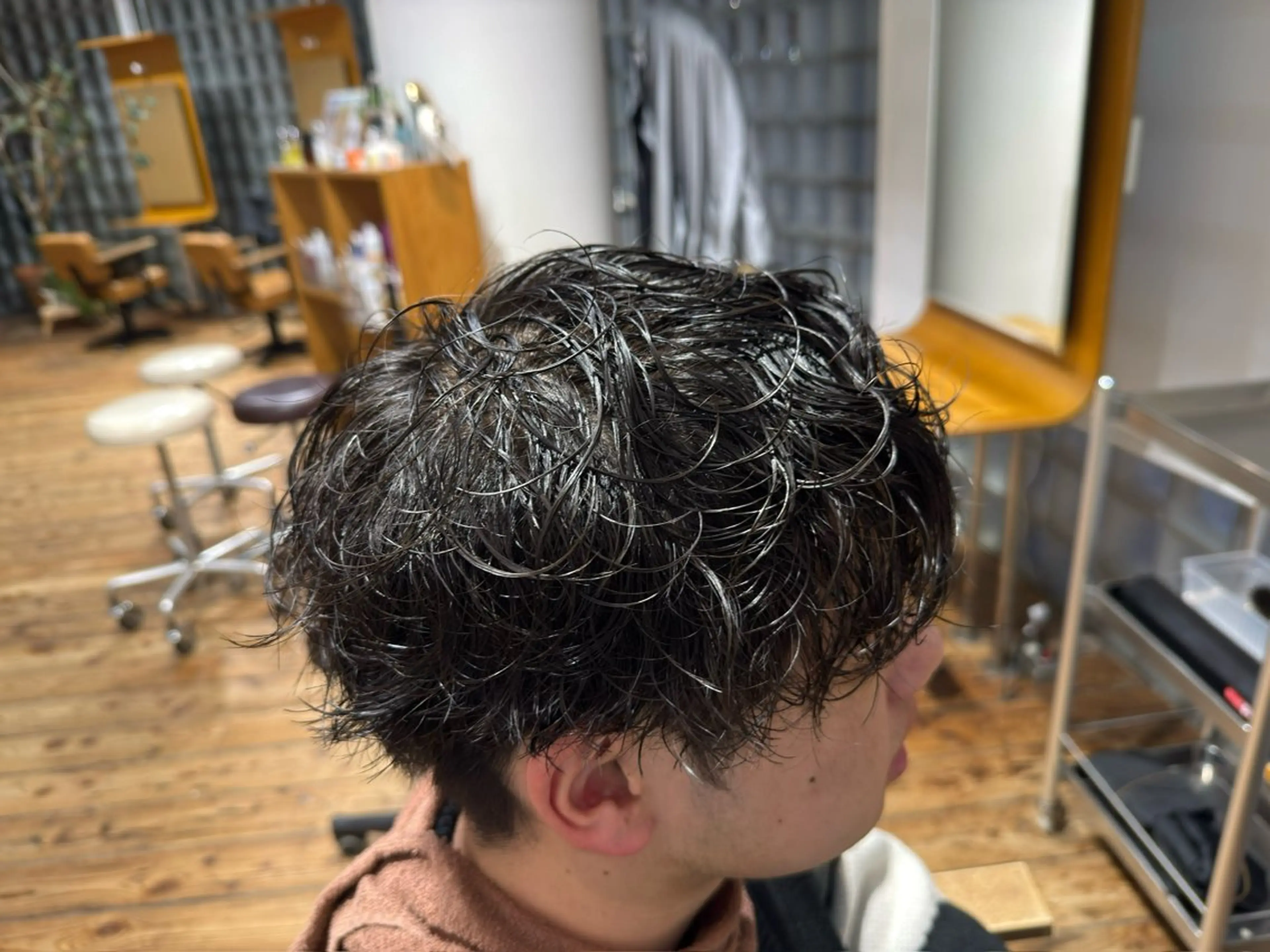 メンズ メンズパーマ カット パーマ えいじ｜ メンズ特化✂️のヘアスタイル