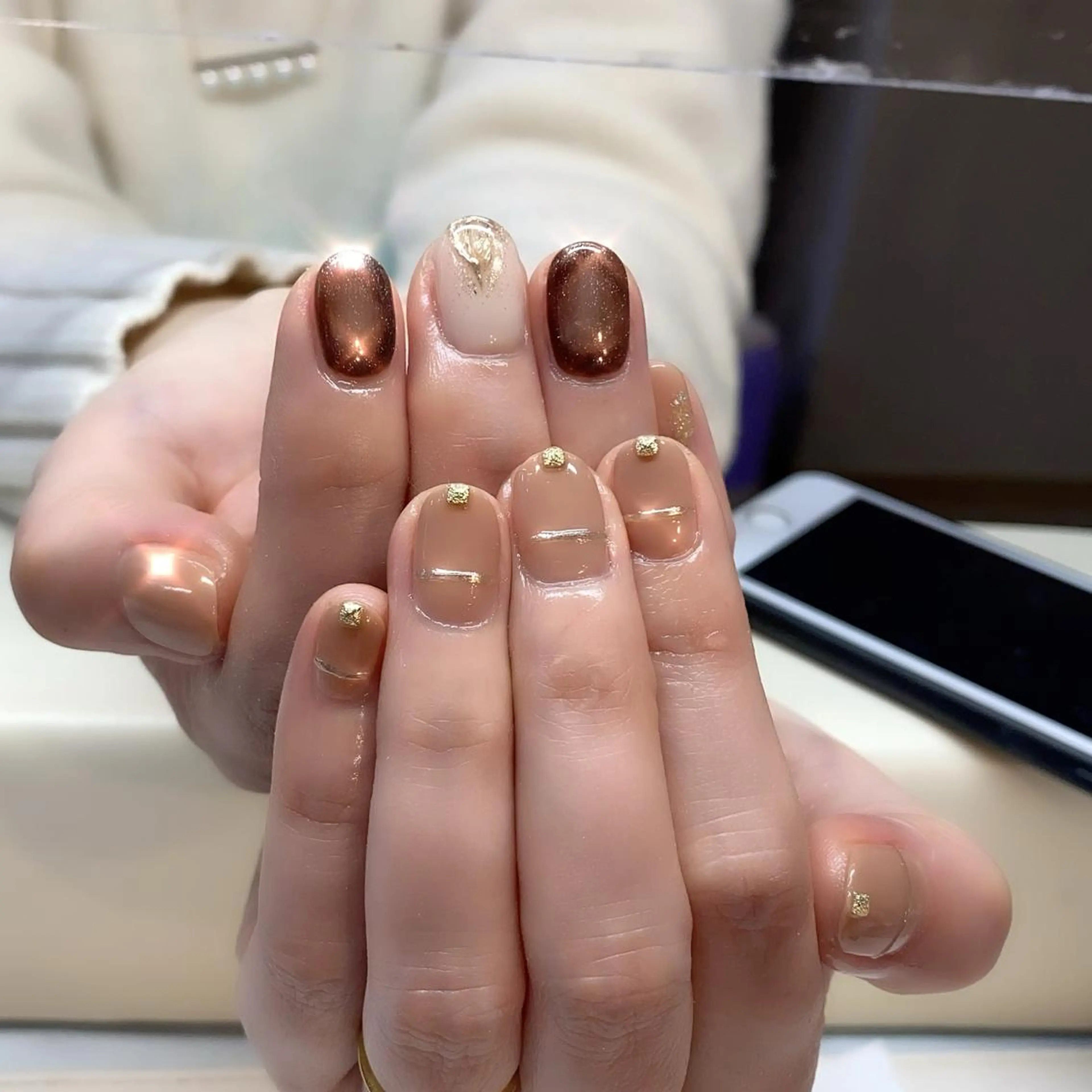ネイル パラジェル lira nailのネイルデザイン