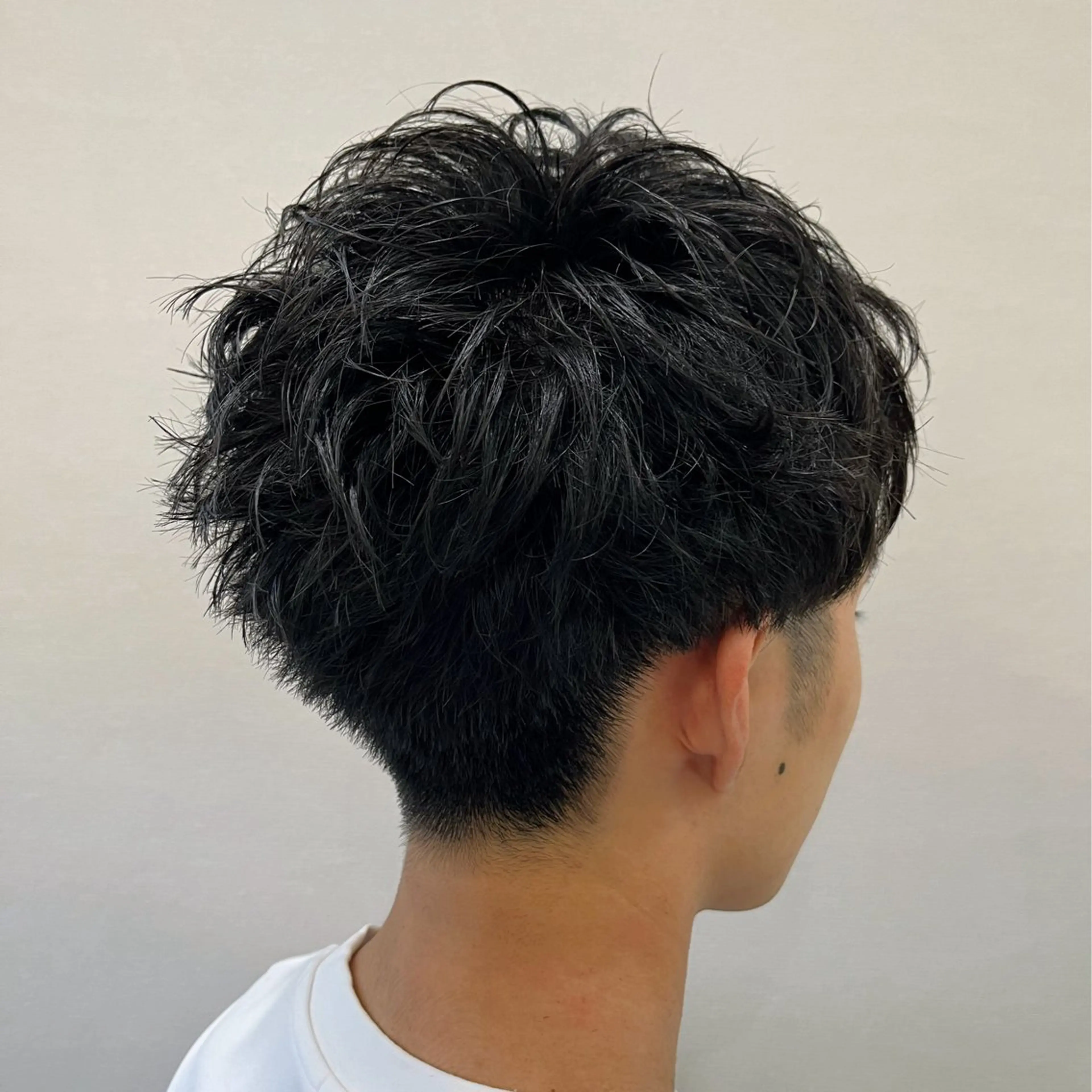 メンズ 押上/ショート・ボブ /パーマ/山口卓朗のヘアスタイル