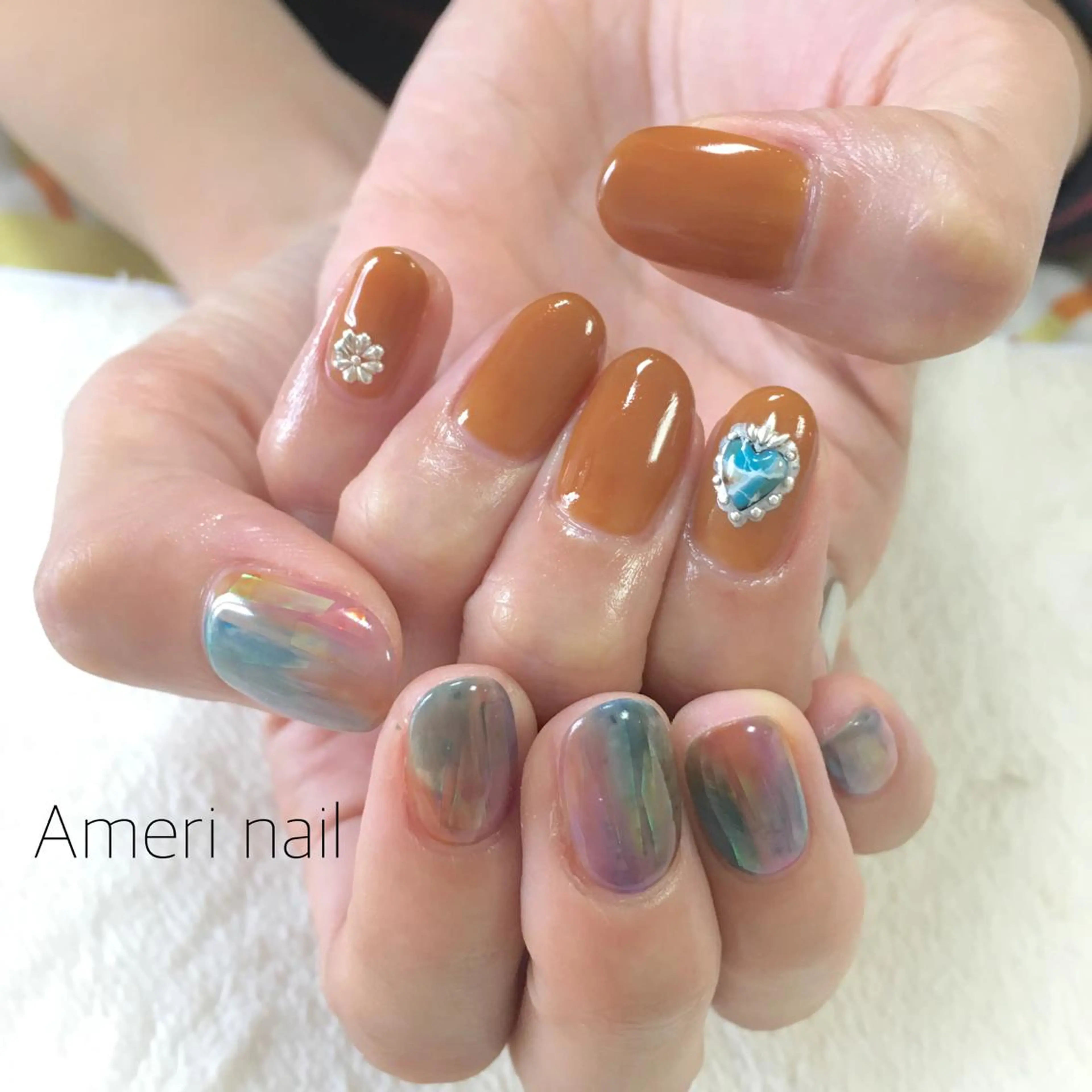 ネイル ハンドネイル Ameri nail /UKIのネイルデザイン