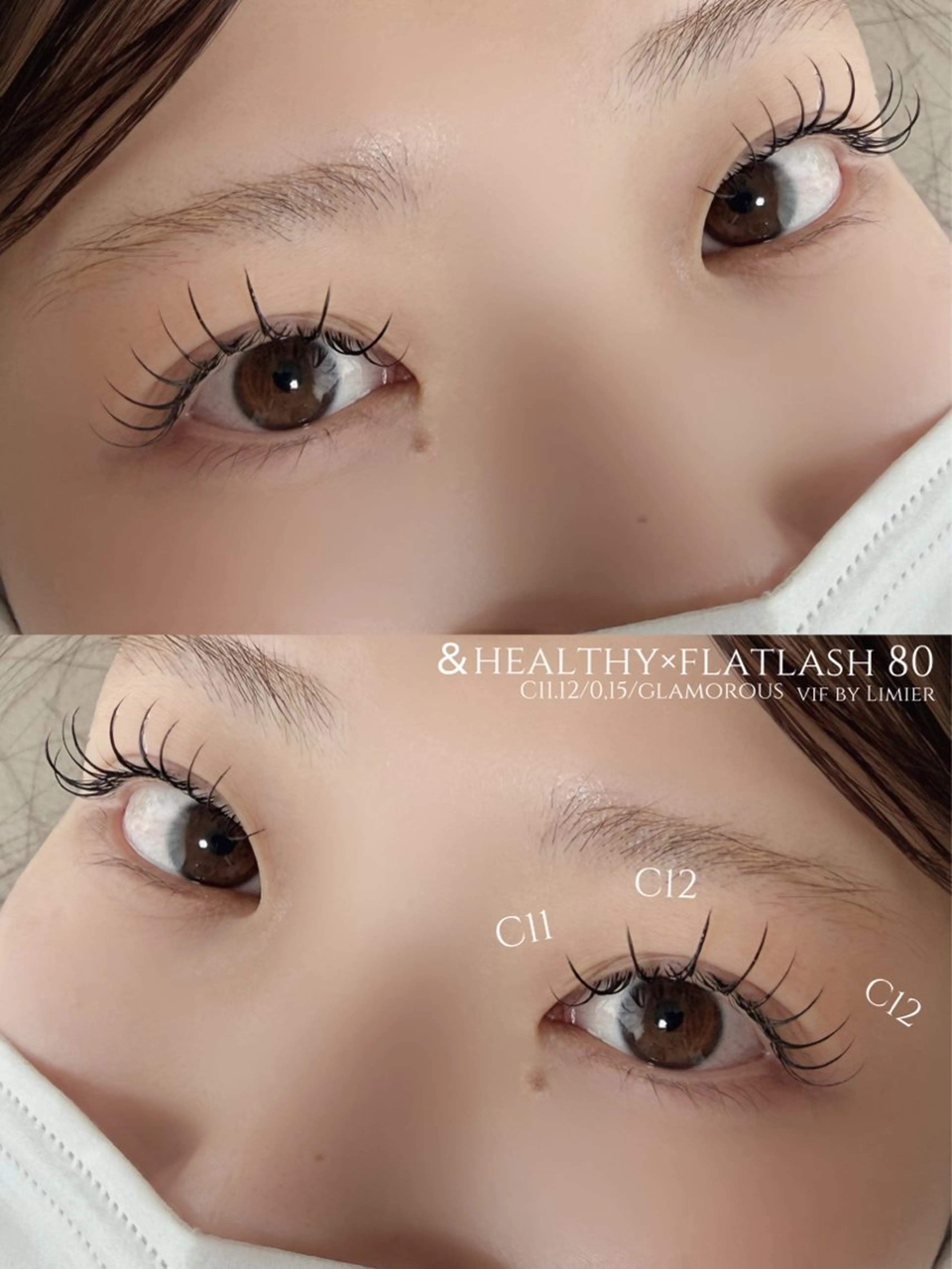 マツエク・マツパ マツエク vif misaのマツエク・マツパデザイン