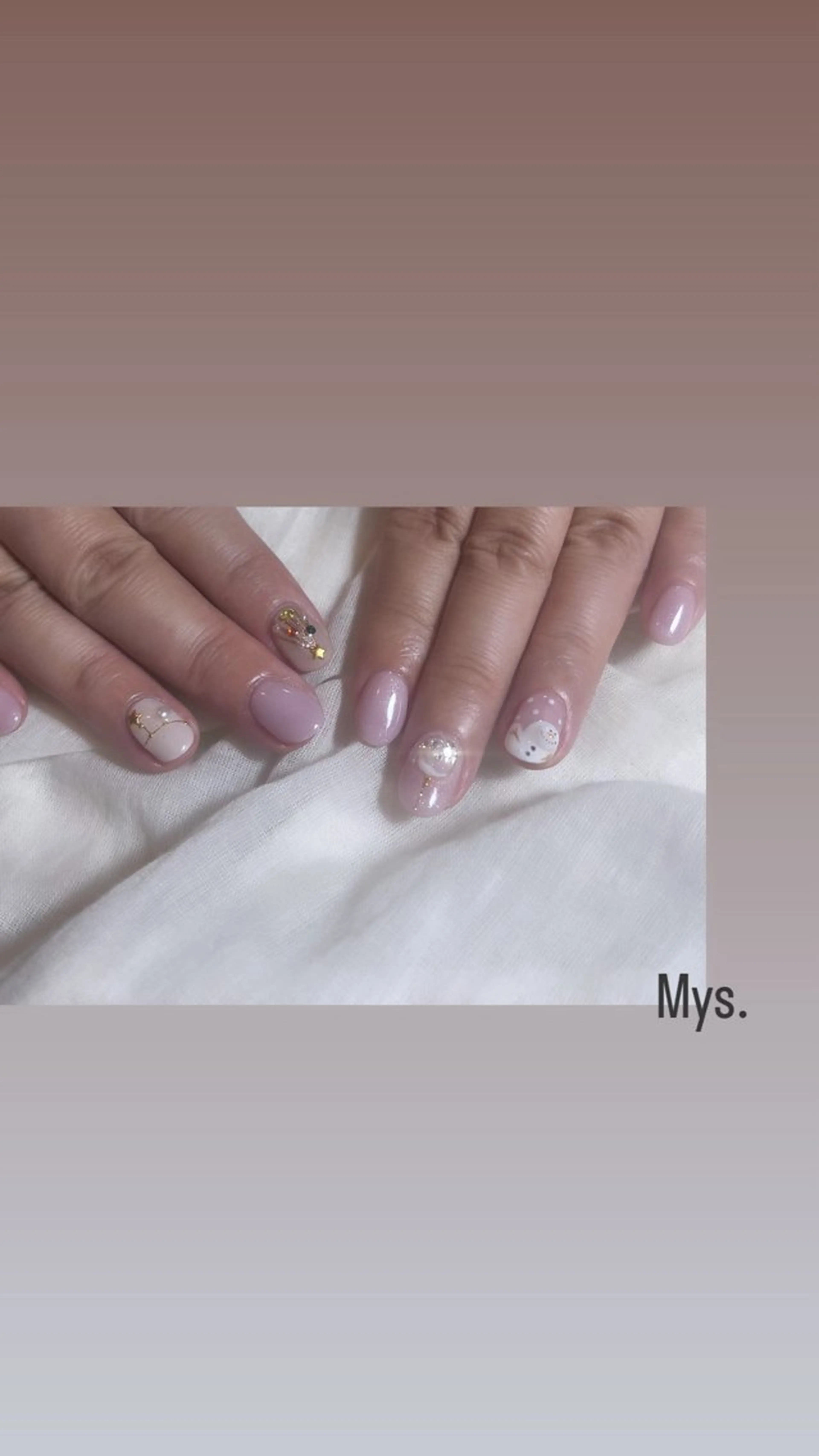 ネイル Mys. 松本結衣のネイルデザイン