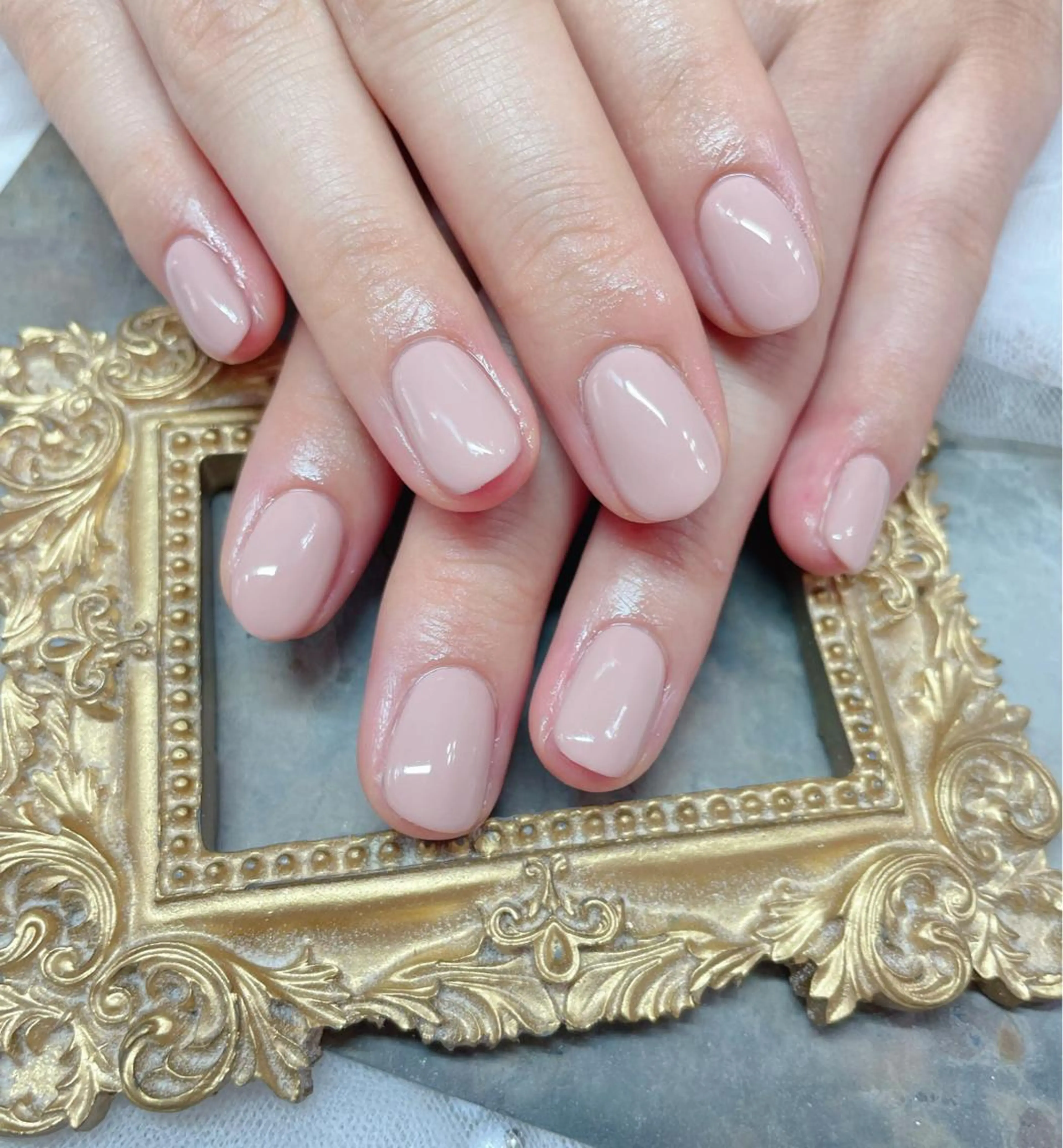 ネイル ハンドネイル マジック ミラーのネイルデザイン