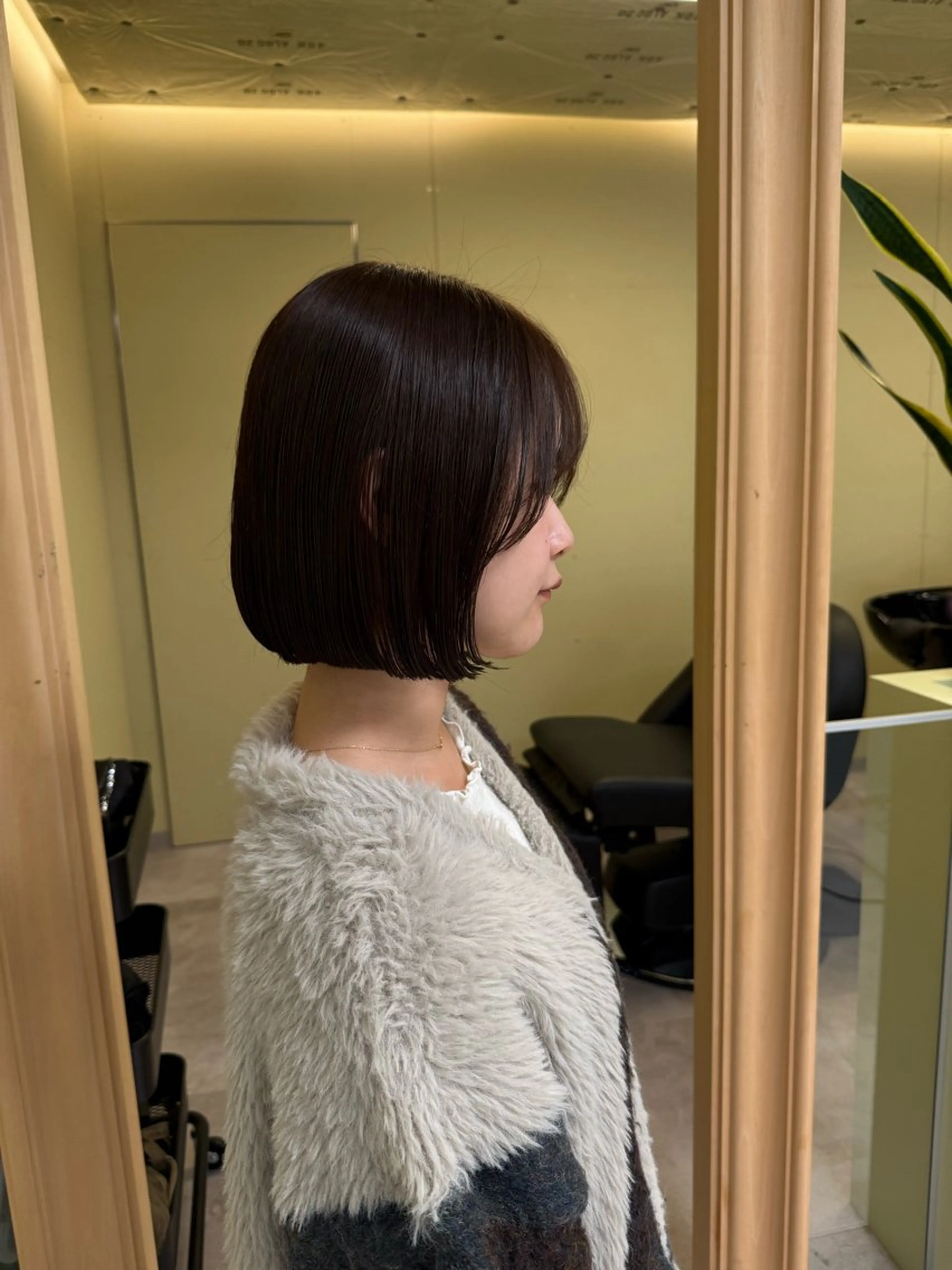 ショート カラー カット ヘアカラー トリートメント 伶風/ボブ/ ハッシュカットのヘアスタイル