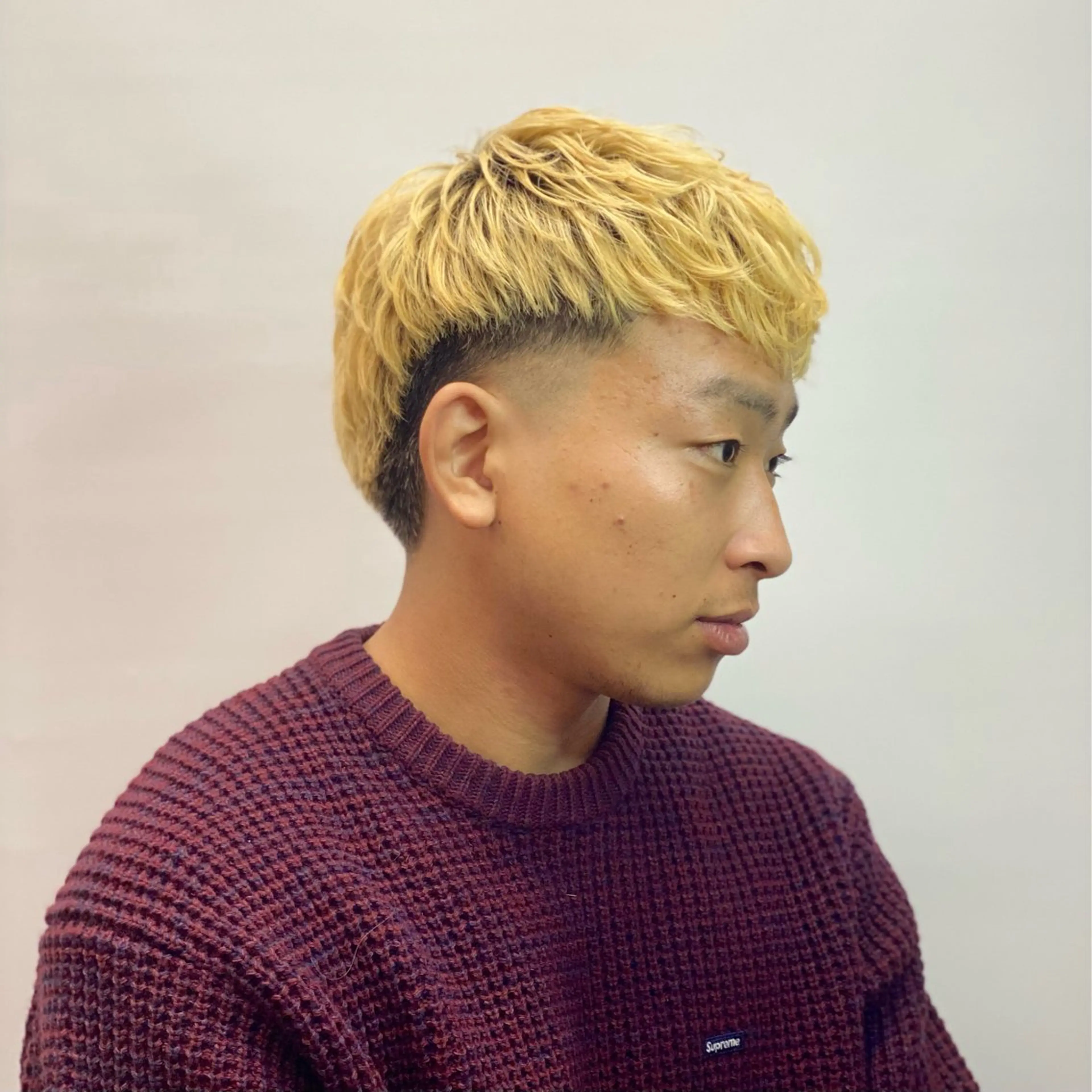 【メンズハイトーン🪐】カット+ブリーチ✨+補修トリートメント💯の写真