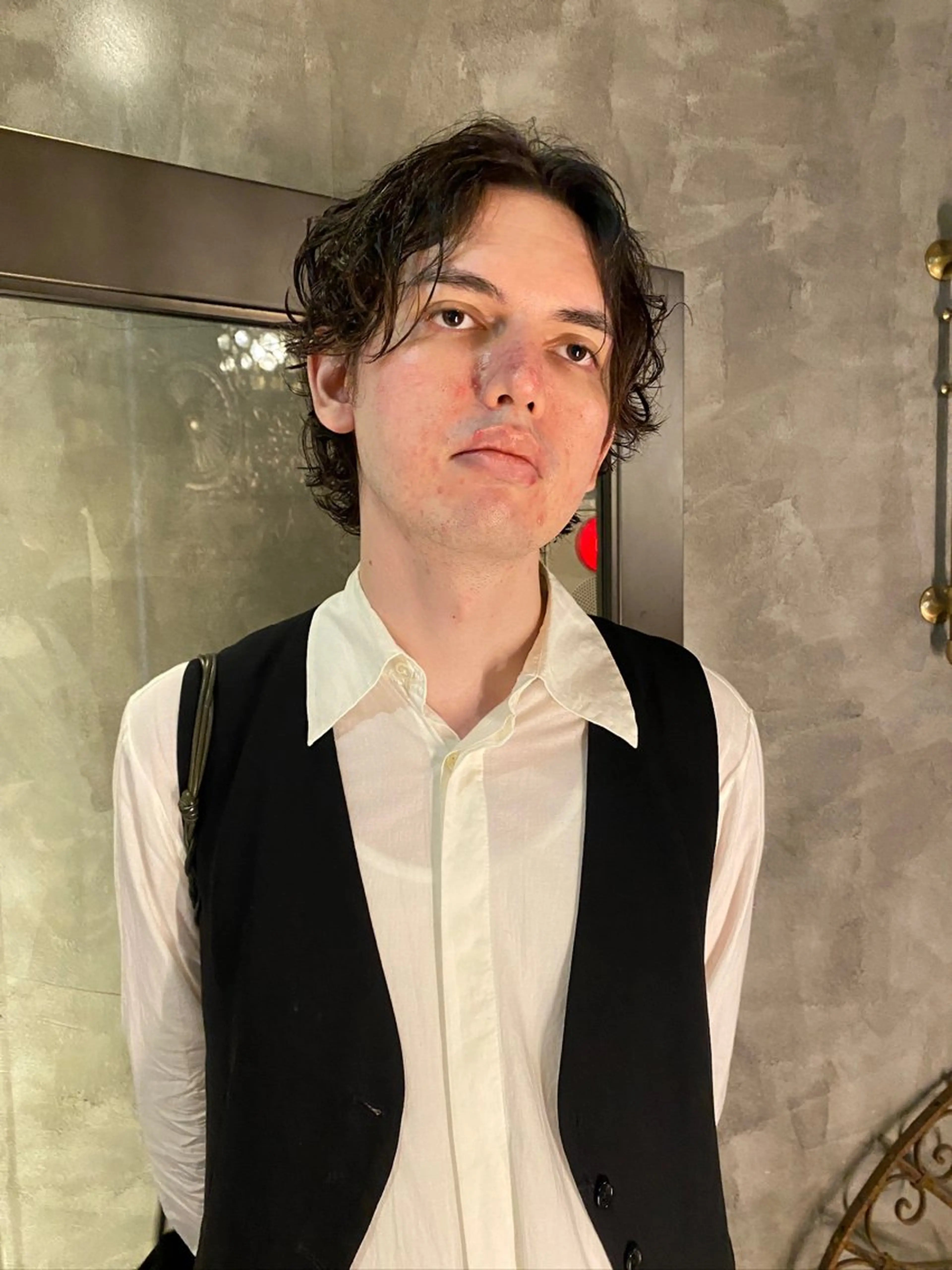 ショート パーマ メンズ カット パーマ トリートメント メンズヘア/パーマ/ SHOUTOのヘアスタイル