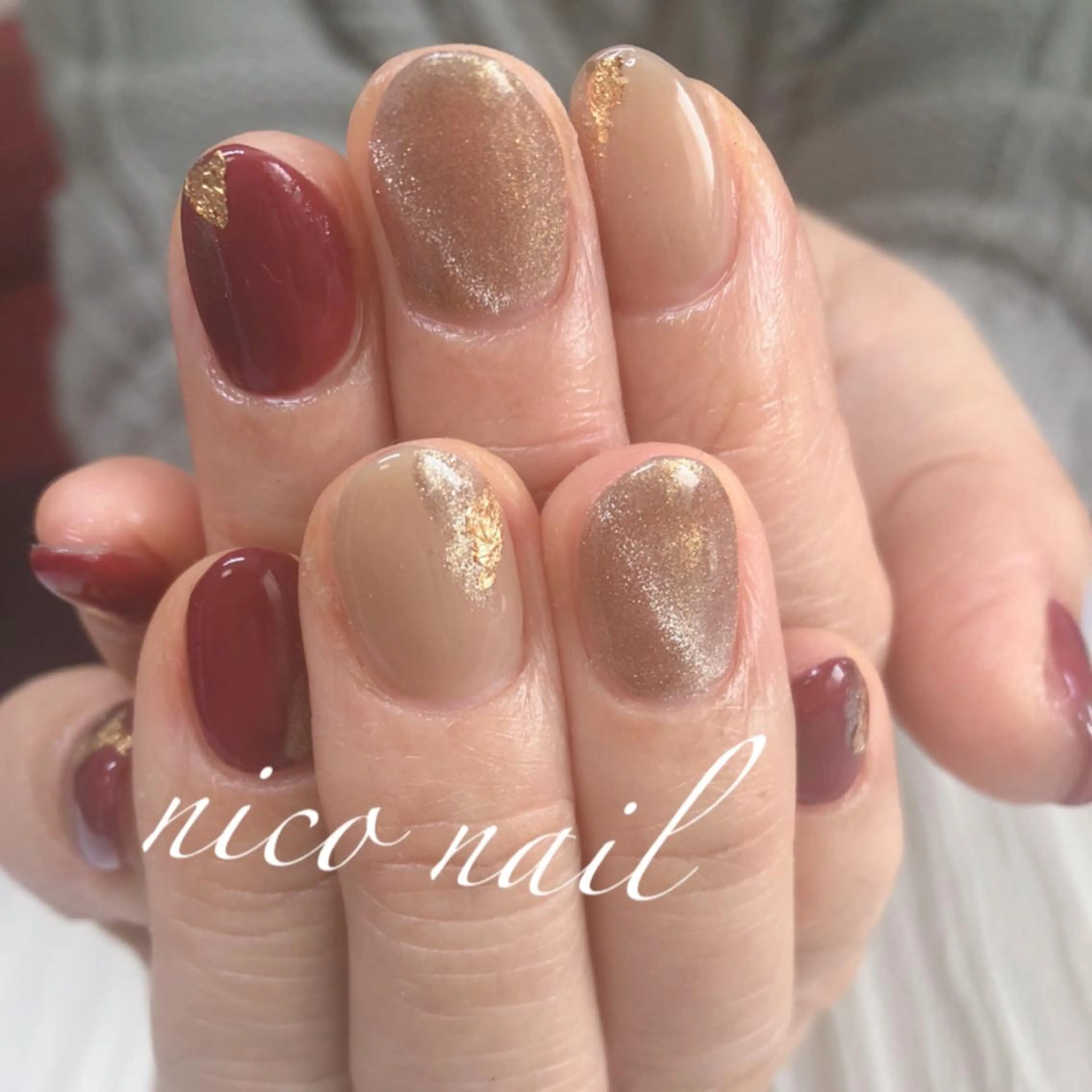 ネイル 香芝市ネイルサロン nico nailのネイルデザイン
