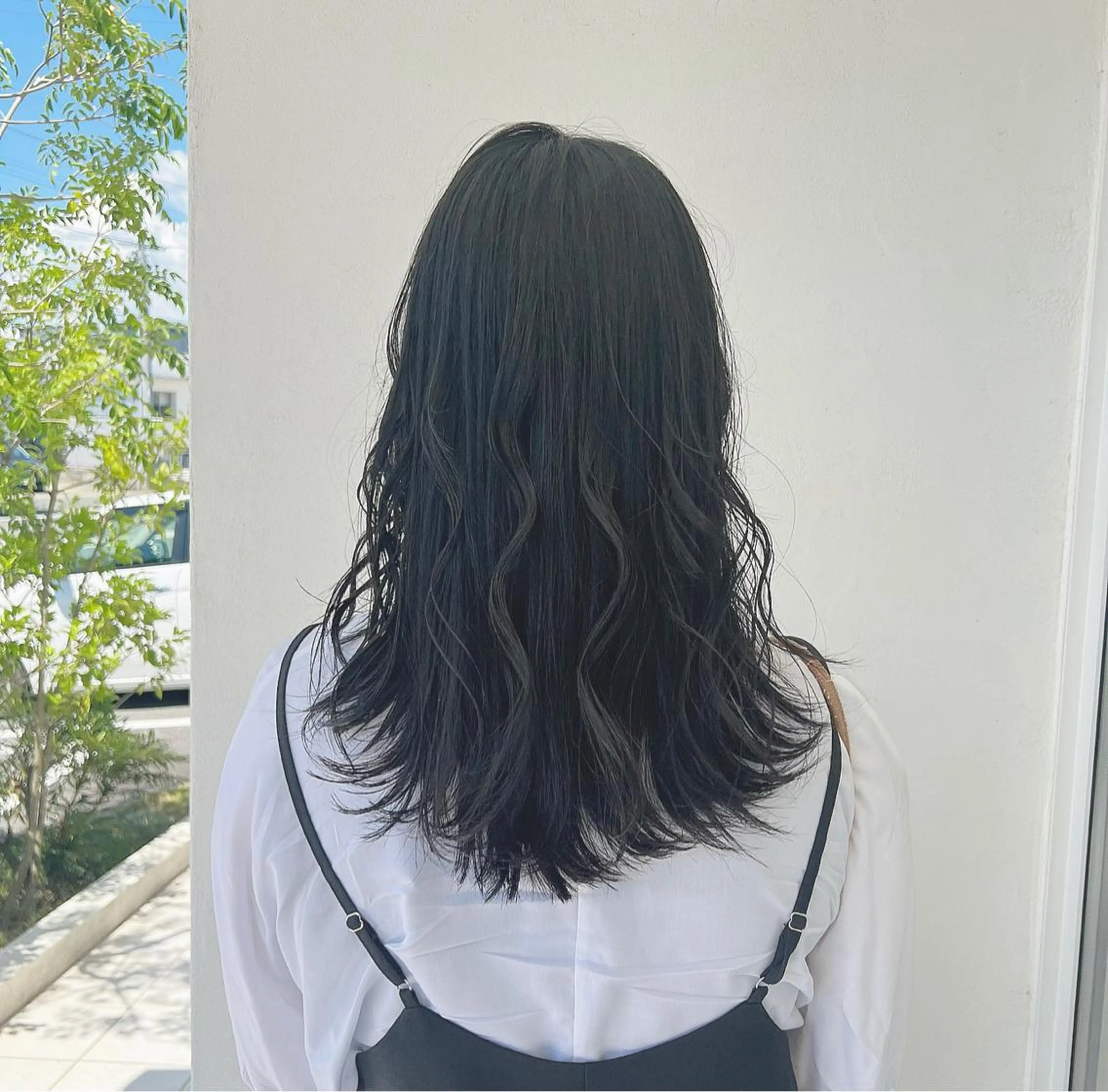 ロング 切りっぱなしボブ 👩🏼ミニボブのヘアスタイル