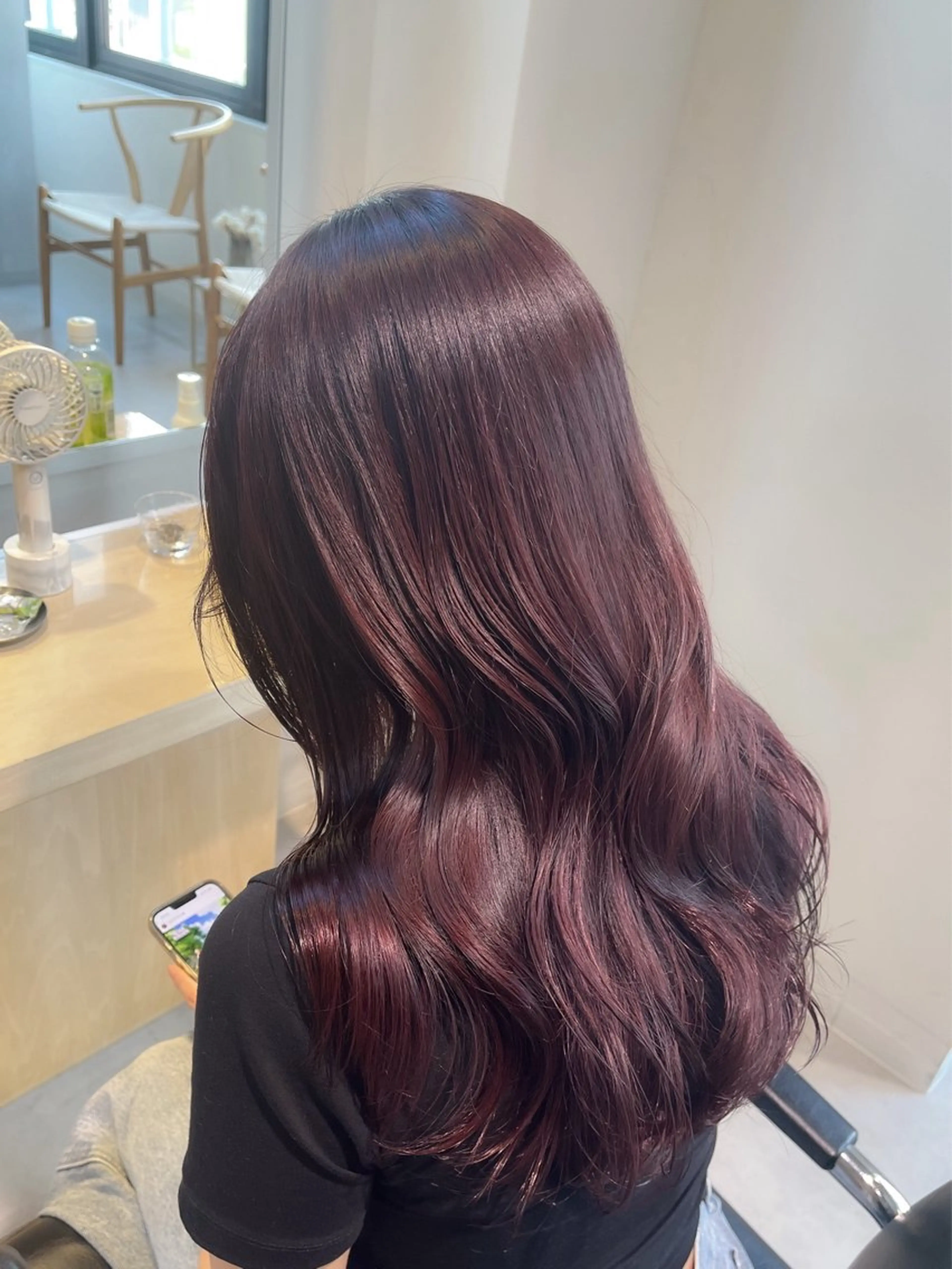 ロング ユウカ 千葉駅 @lei_yuukaのヘアスタイル