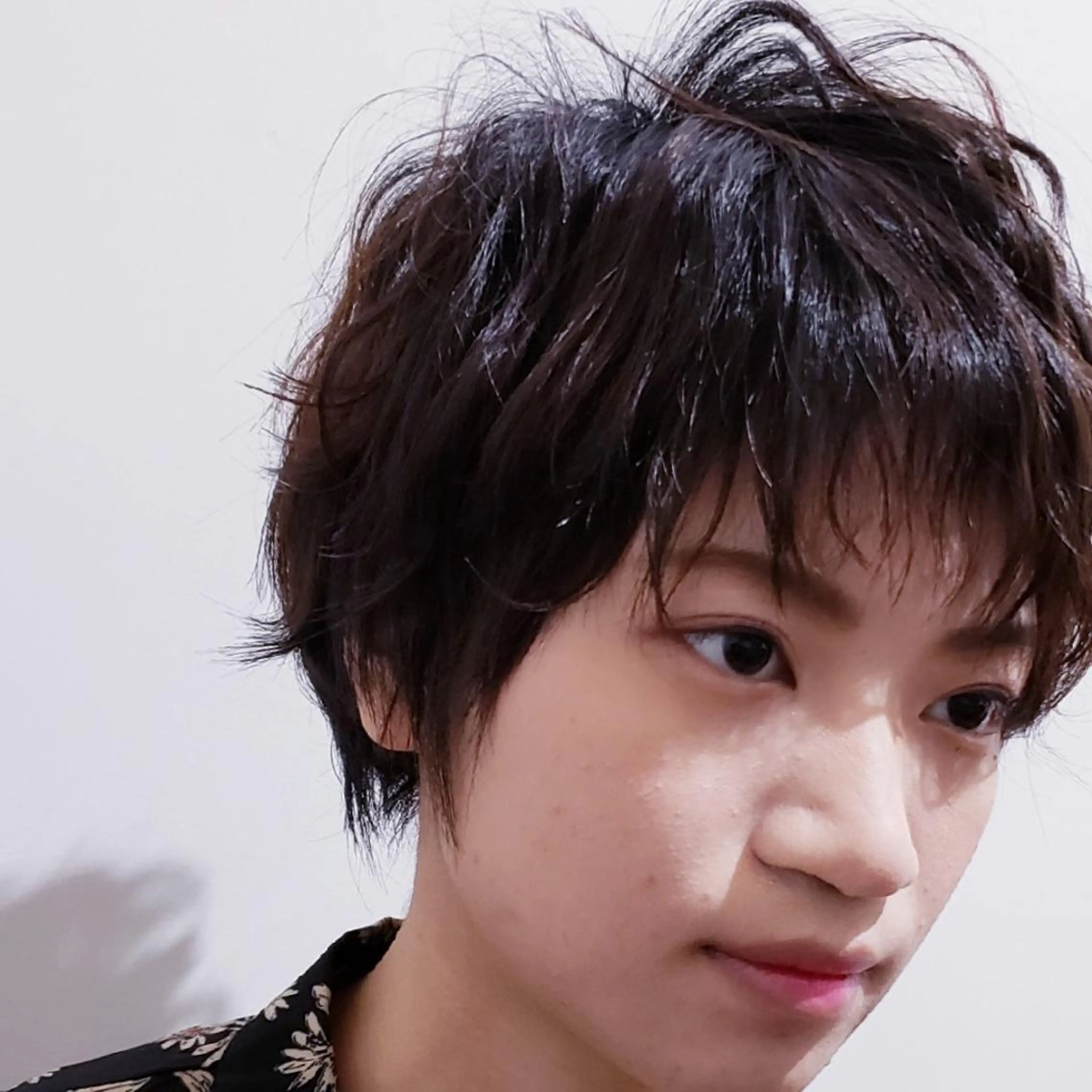 ショート 饒平名 知也のヘアスタイル