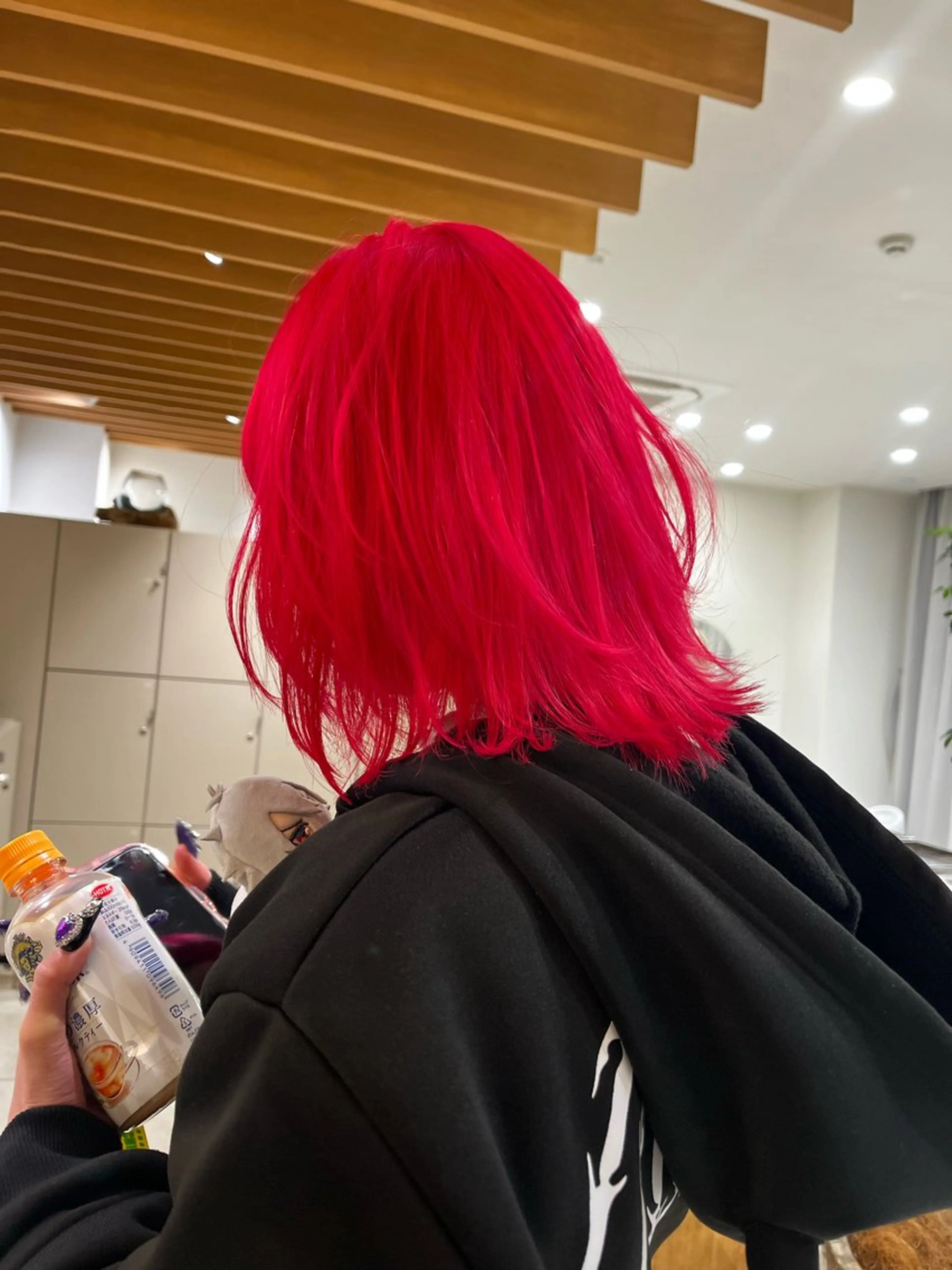 ミディアム カラー ブリーチ カットモデル/ 髪質改善/みわのヘアスタイル