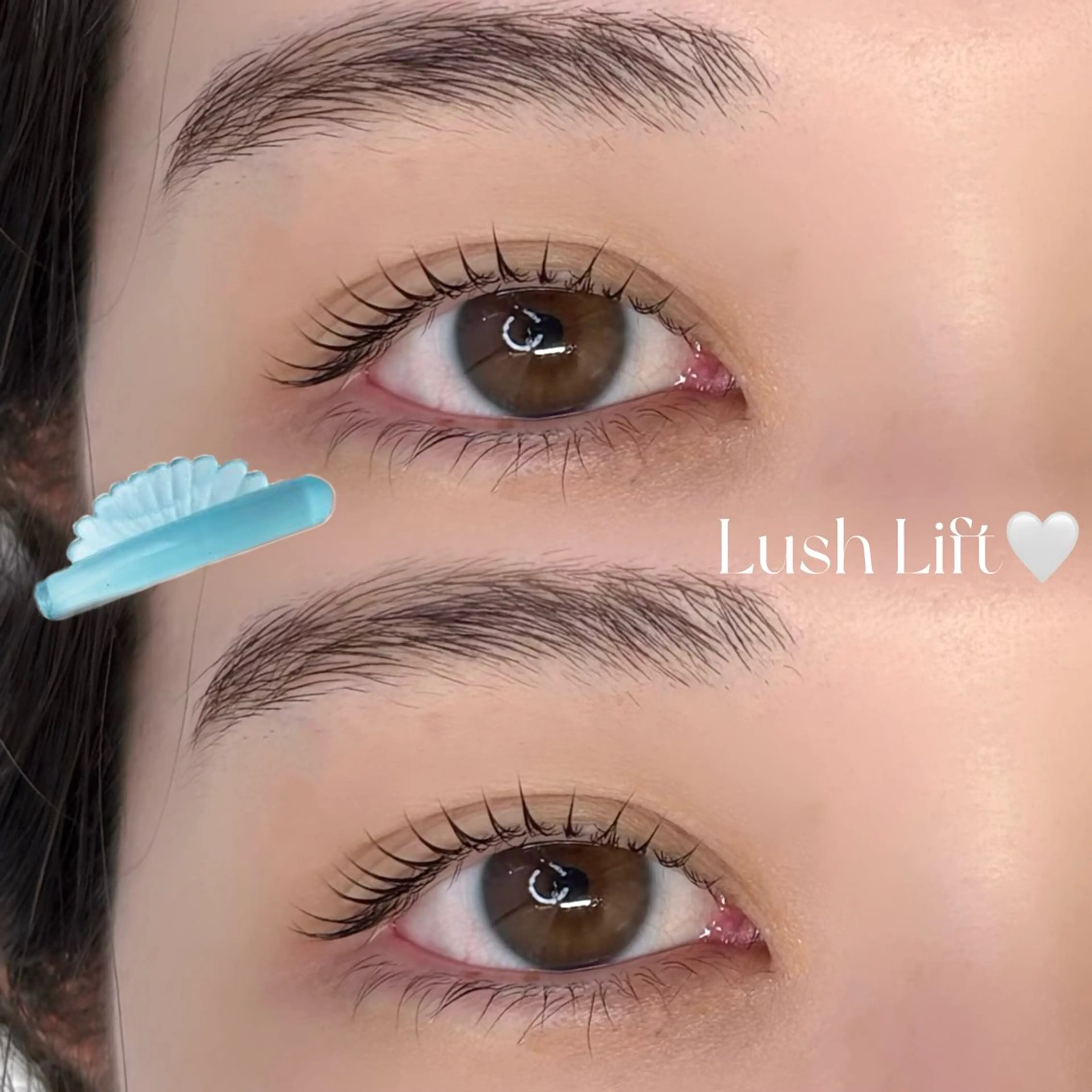 【ご新規様】🌱潤いケア＆毛質改善🌱まつげパーマorパリジェンヌ（アイシャンプー＆アイトリートメント付）の写真