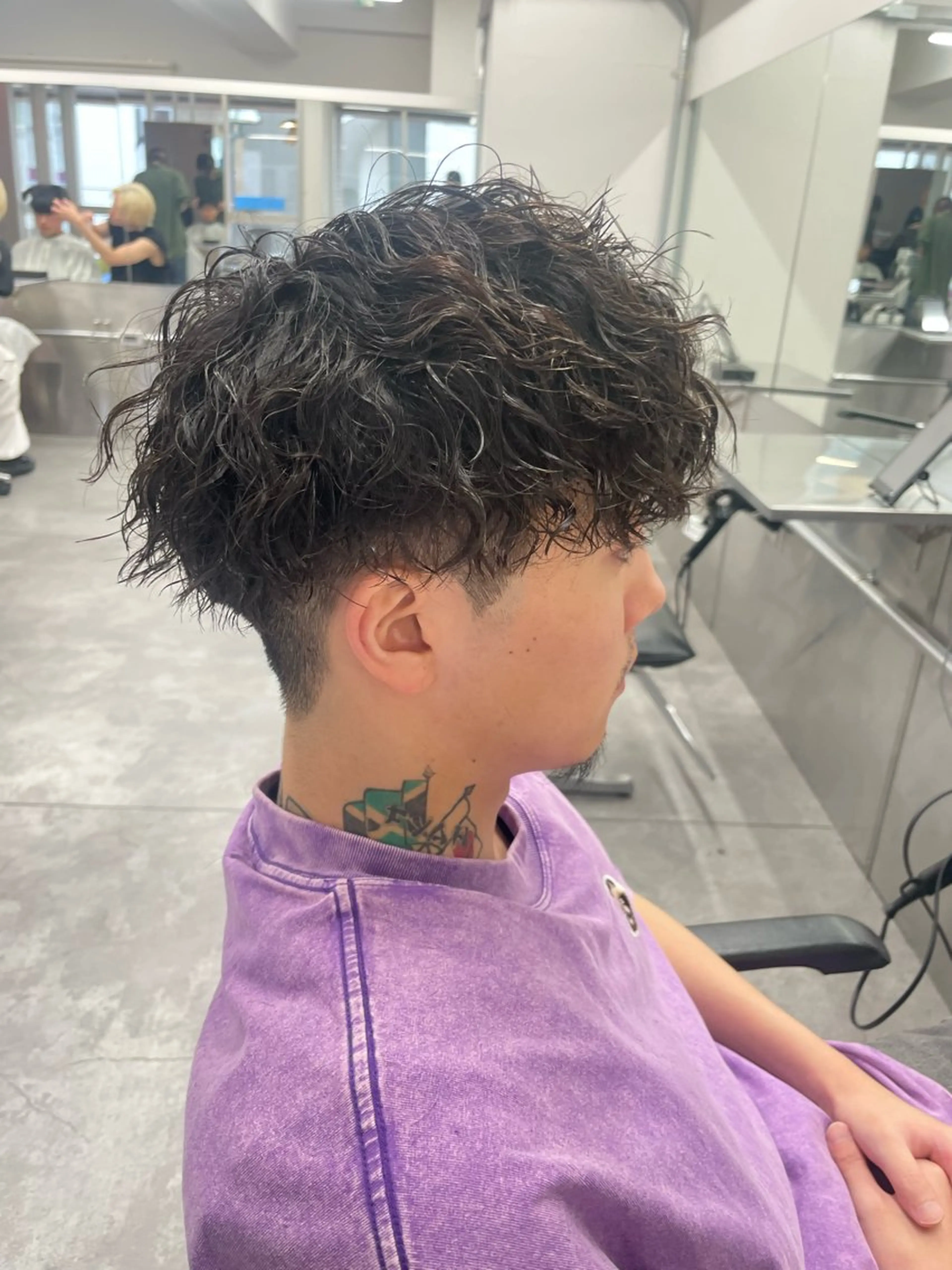 パーマ メンズ カット パーマ 町田エリアＮｏ．１/ パーマ特化/太田京希のヘアスタイル