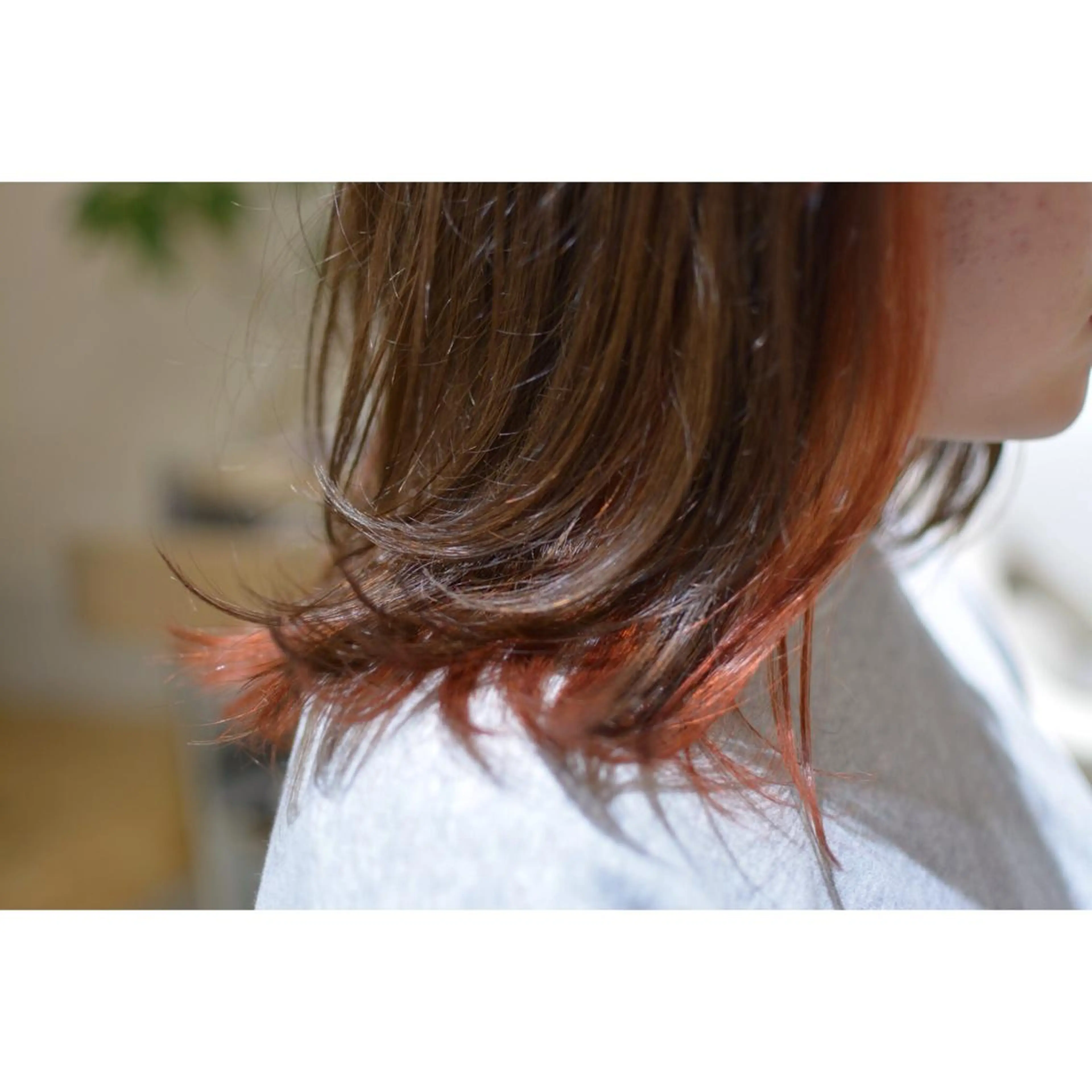 ミディアム カット ヘアカラー トリートメント 木村 創造🌟 デザインカラーお任せのヘアスタイル