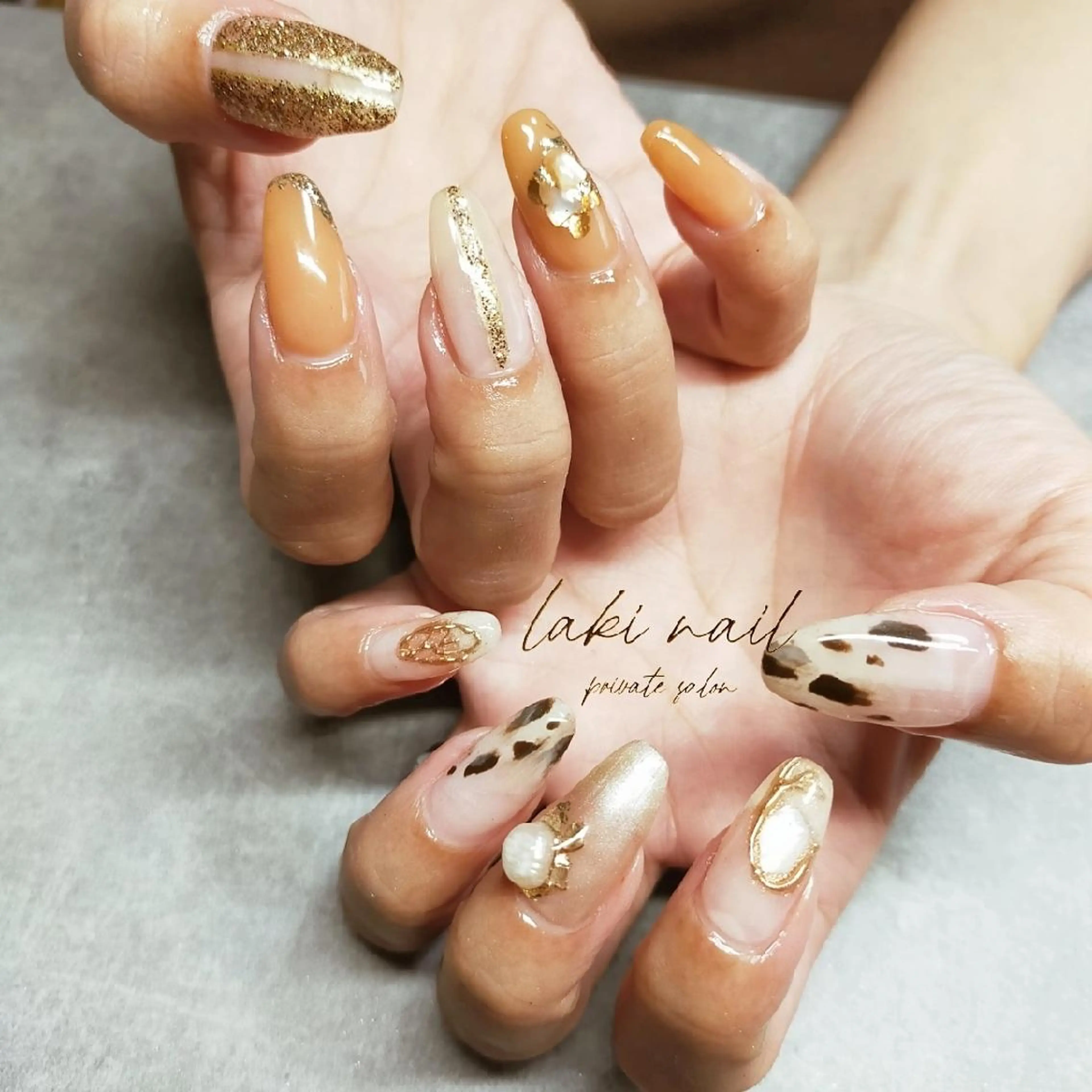 オフ無し限定‼️デザイン10本◆つけ放題♡ パラジェル+¥500の写真