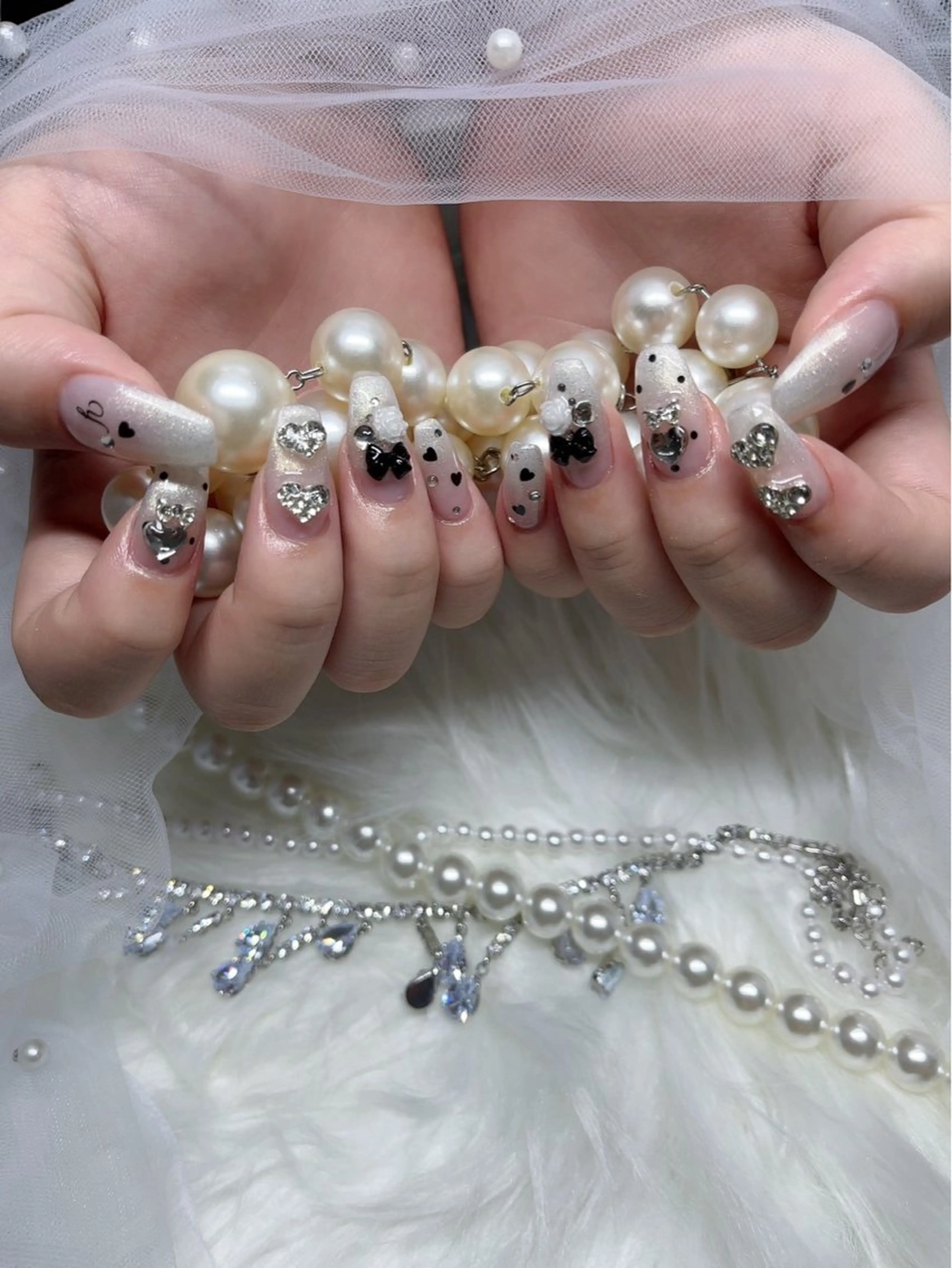 ネイル 長さ出し 持ち込み my nail plus野江内代のネイルデザイン