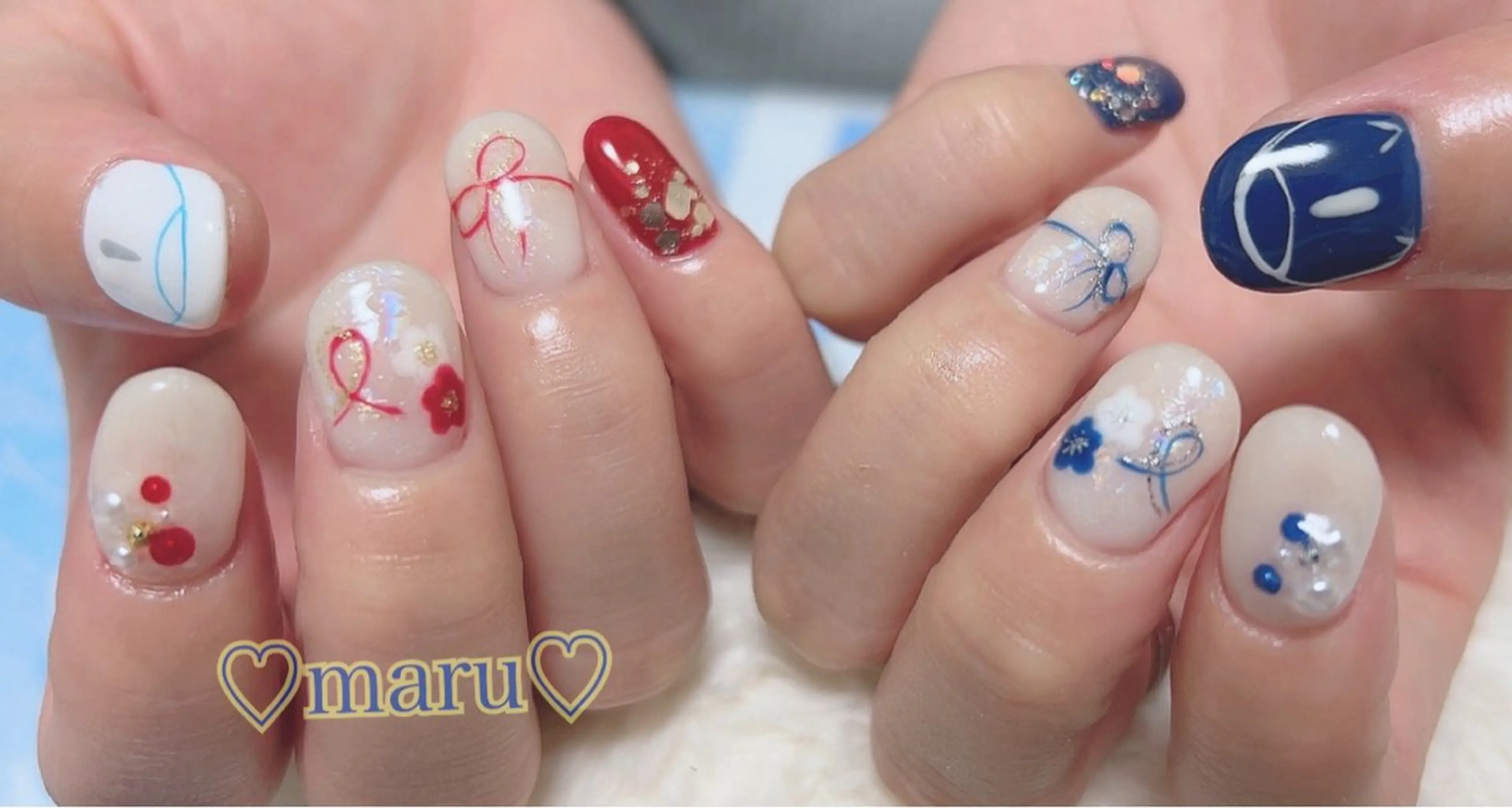 ネイル ハンドネイル フットネイル まるみ♡7/1〜値上 げ致します(>_<)のその他イメージ
