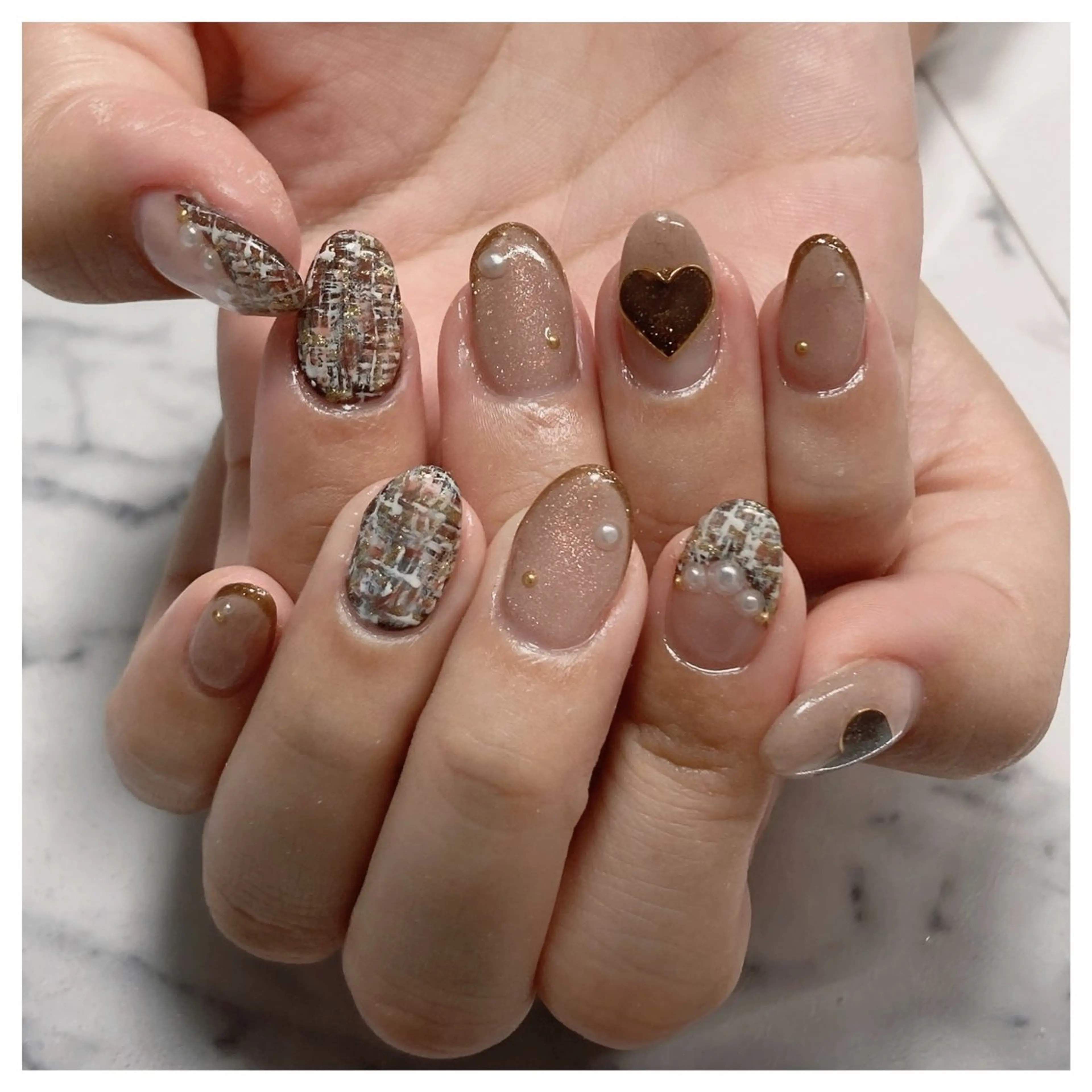 ネイル ハンドネイル 古川 里美のネイルデザイン