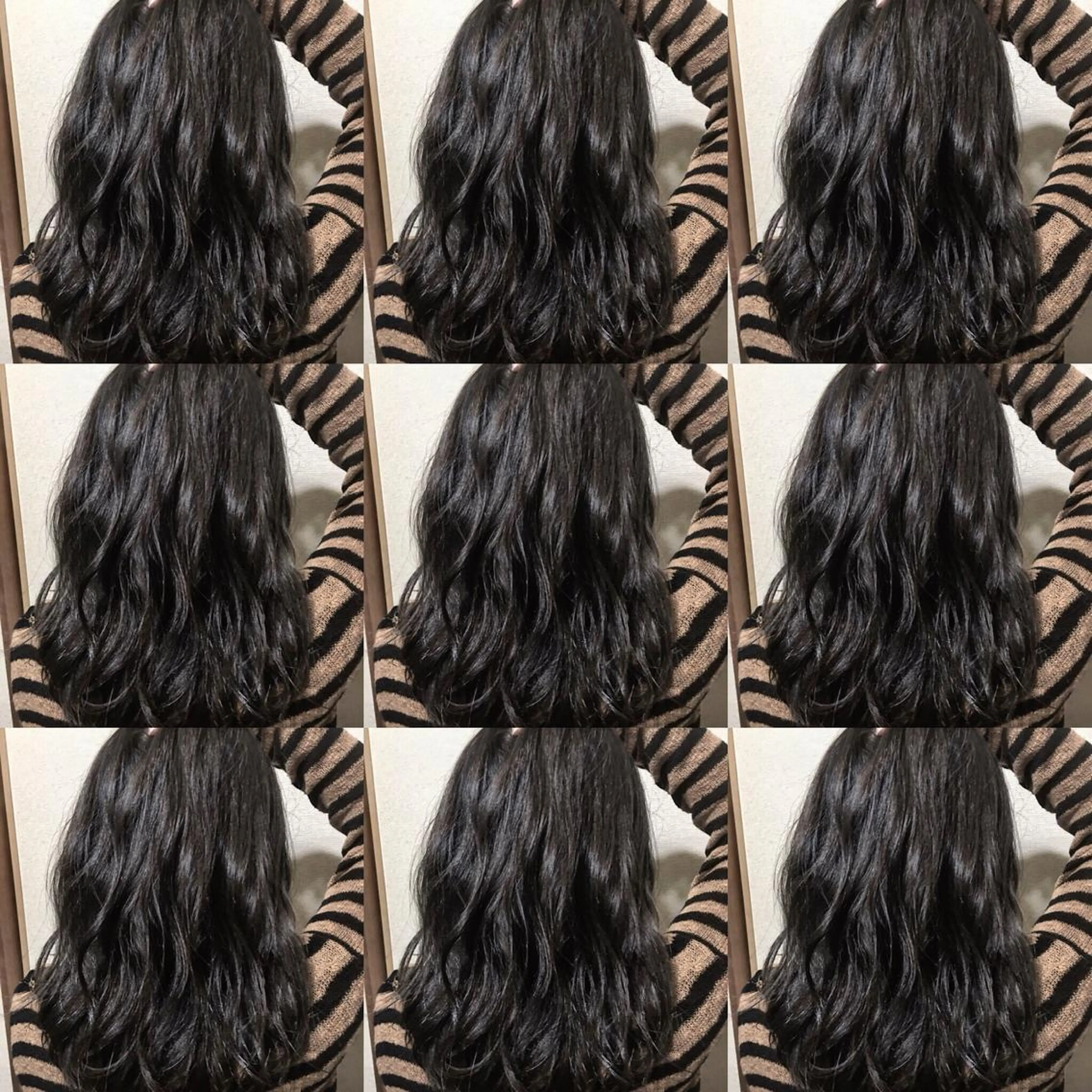 ミディアム box mico. mutsumiのヘアスタイル