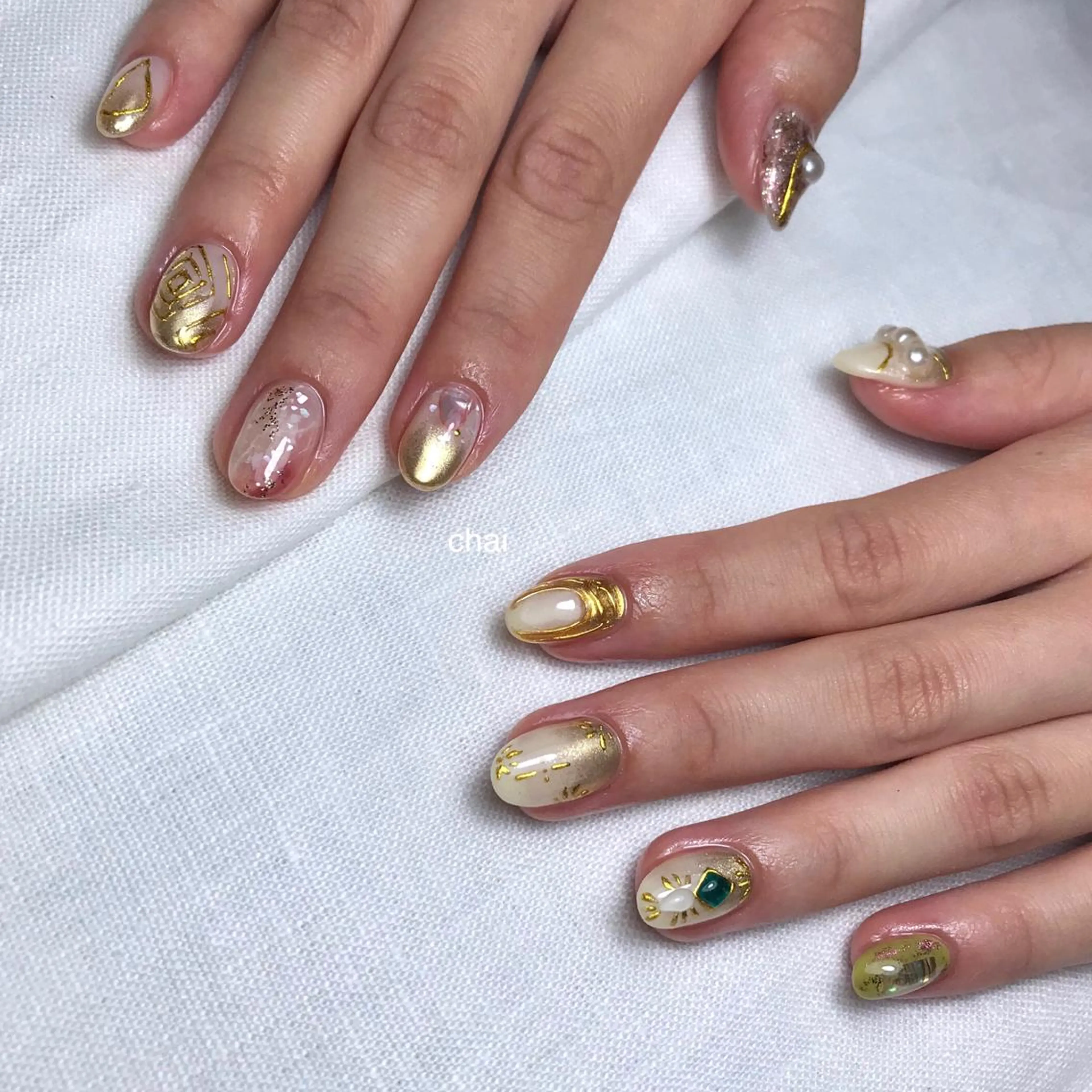 ネイル ハンドネイル 💅chainail _aiのネイルデザイン