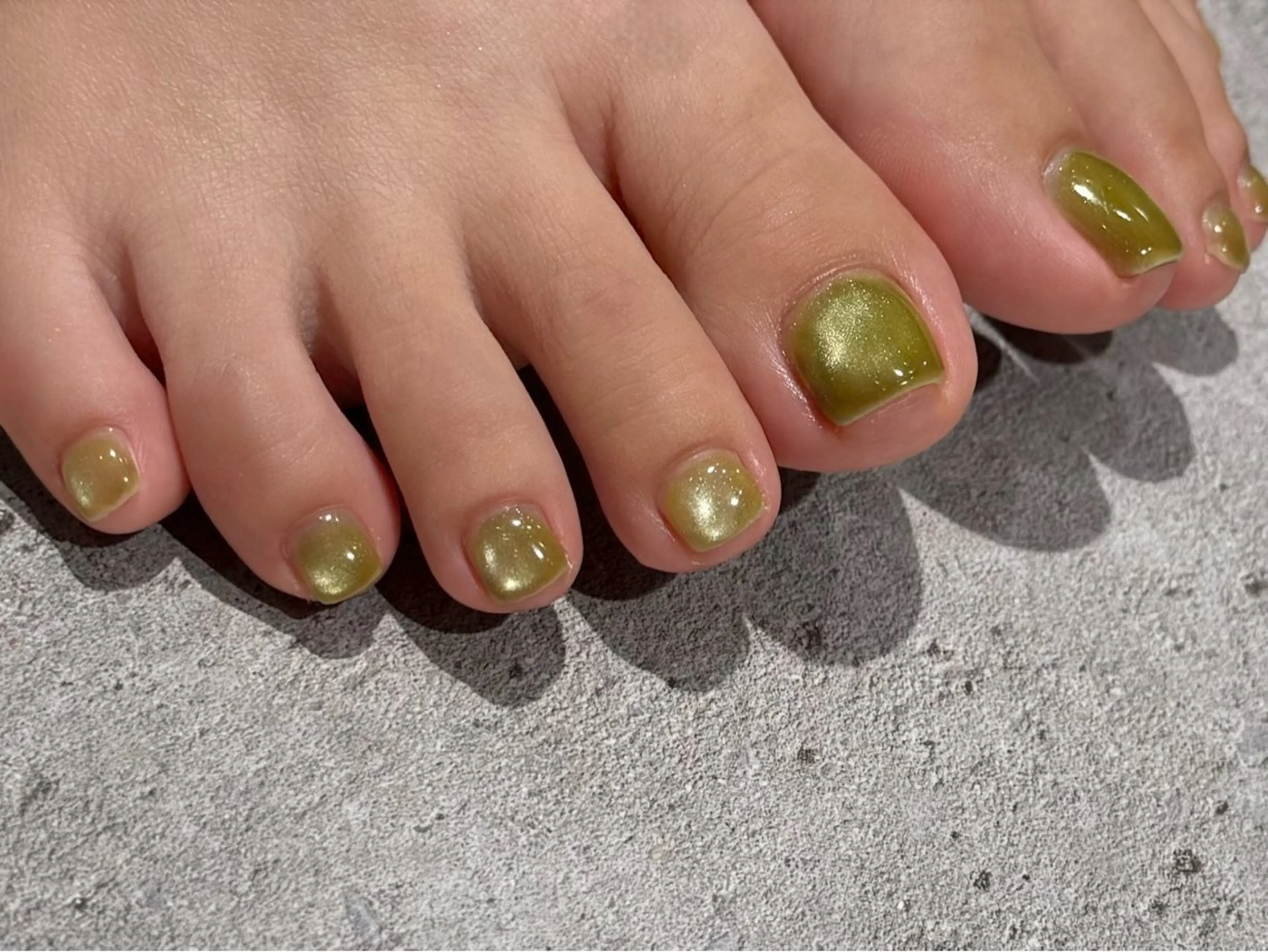 ネイル マグネットネイル ワンカラーネイル EARTH浦添店 村吉のネイルデザイン