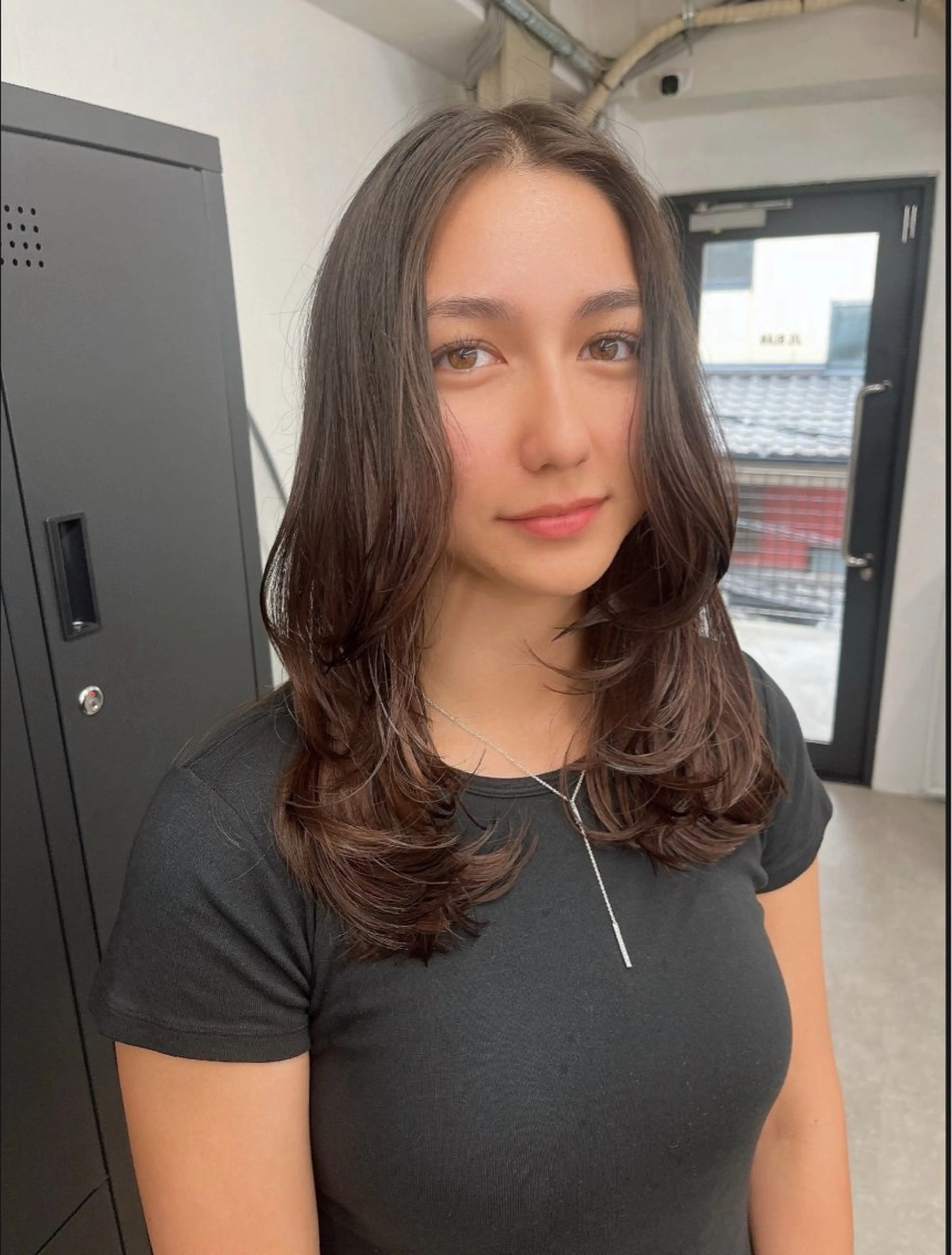 セミロング RU RIのヘアスタイル