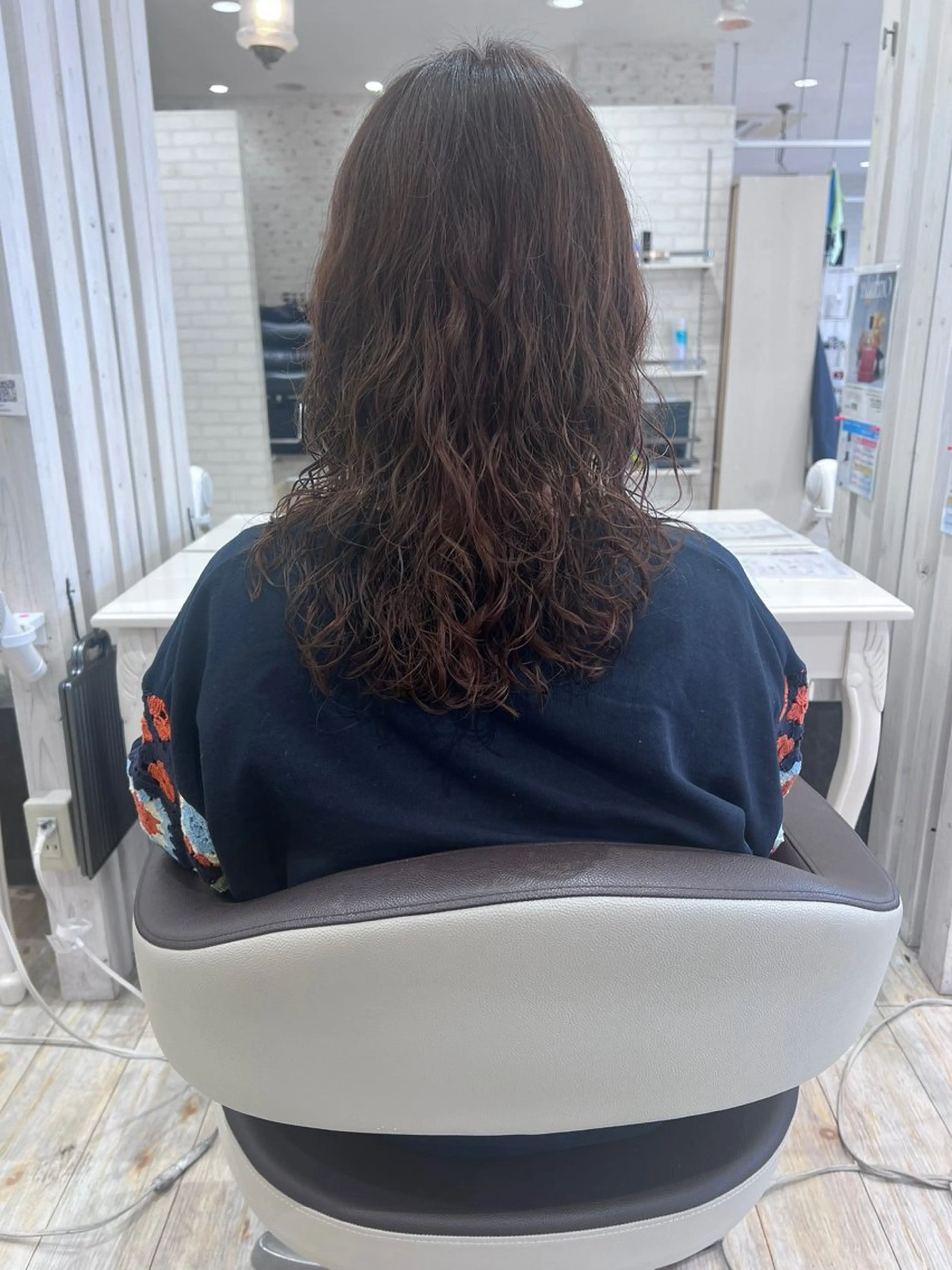 ロング カット パーマ ☘️Garden 石栗一樹☘️のヘアスタイル