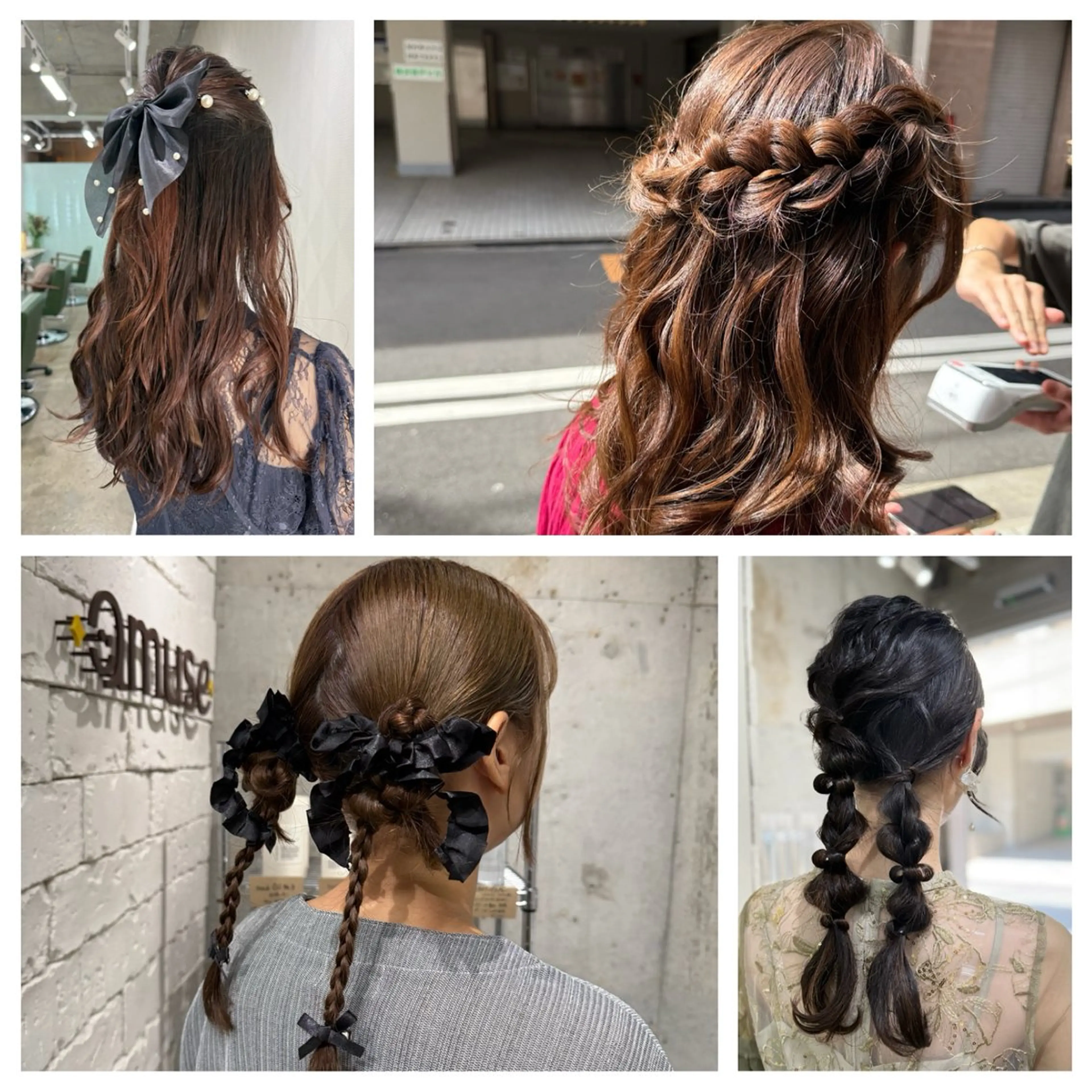 🤍🕊ヘアセット🤍🕊結婚式お呼ばれヘア・推し活ヘアなんでもOK🚨⚡予約後イメージ写真をお送りください🚨⚡の写真