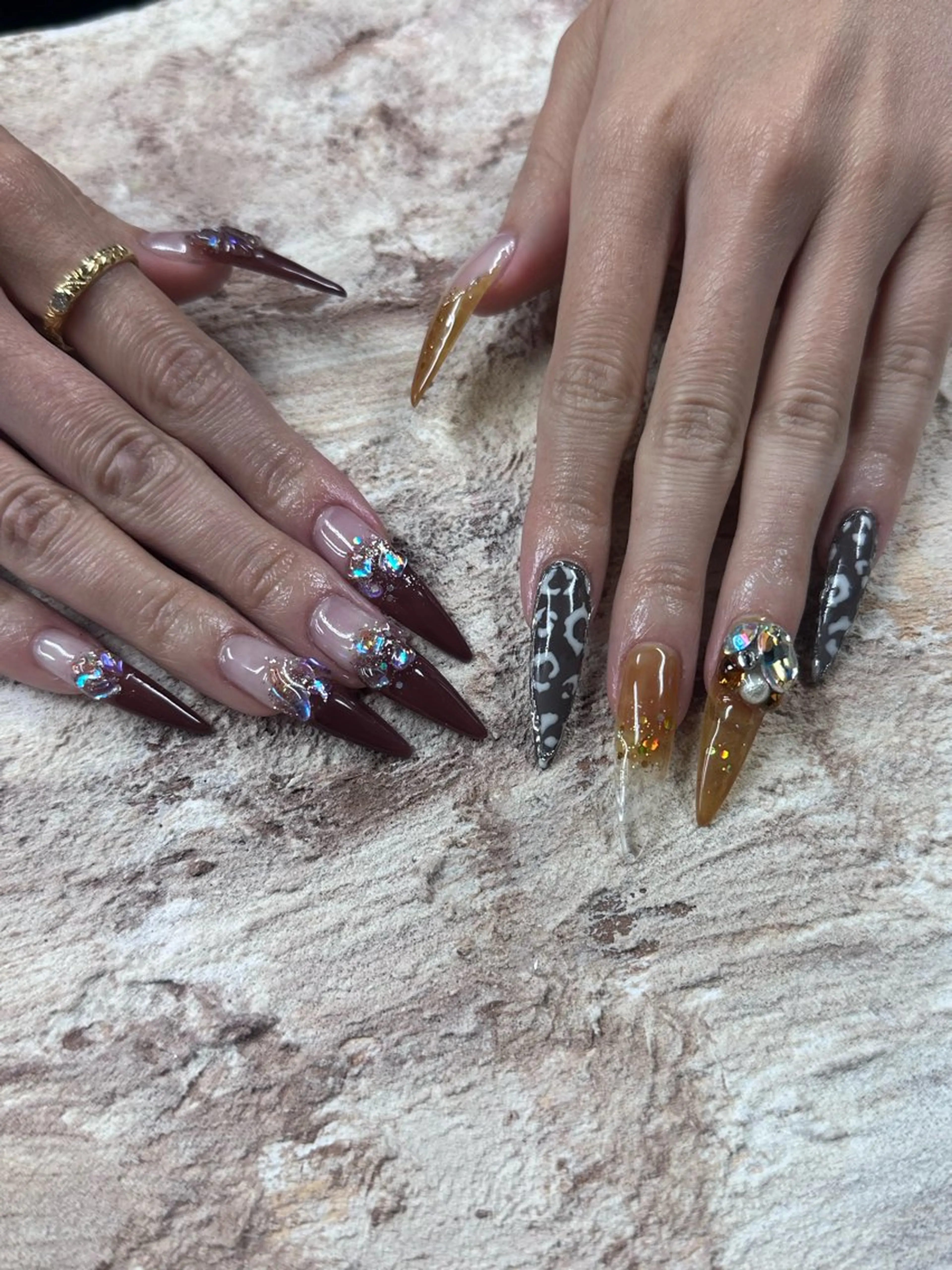 ネイル M.jewelry himeka🍒のネイルデザイン