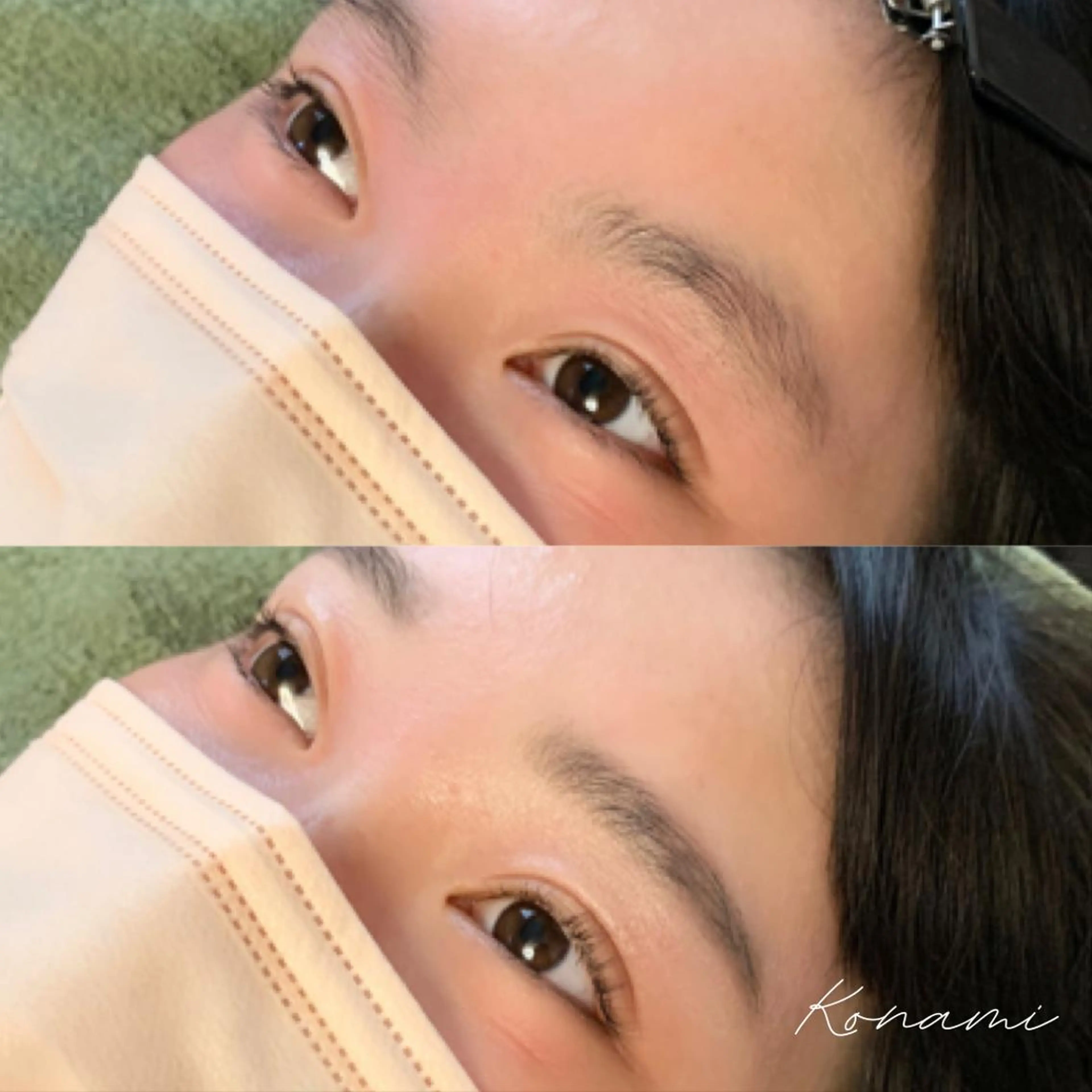 アイブロウ ワックス脱毛 シードリン 府内店 小波のヘアスタイル