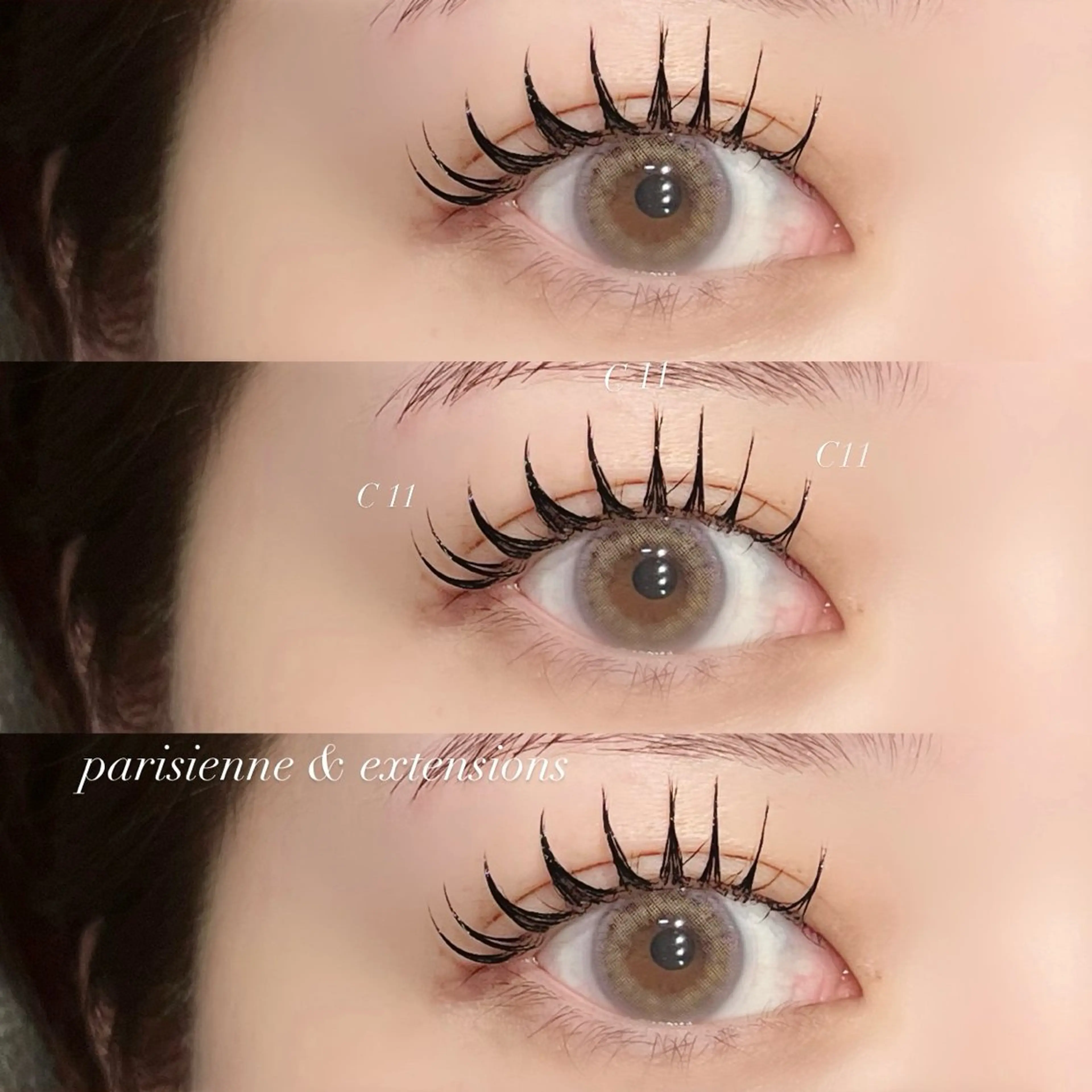 マツエク・マツパ MIRU ...のマツエク・マツパデザイン