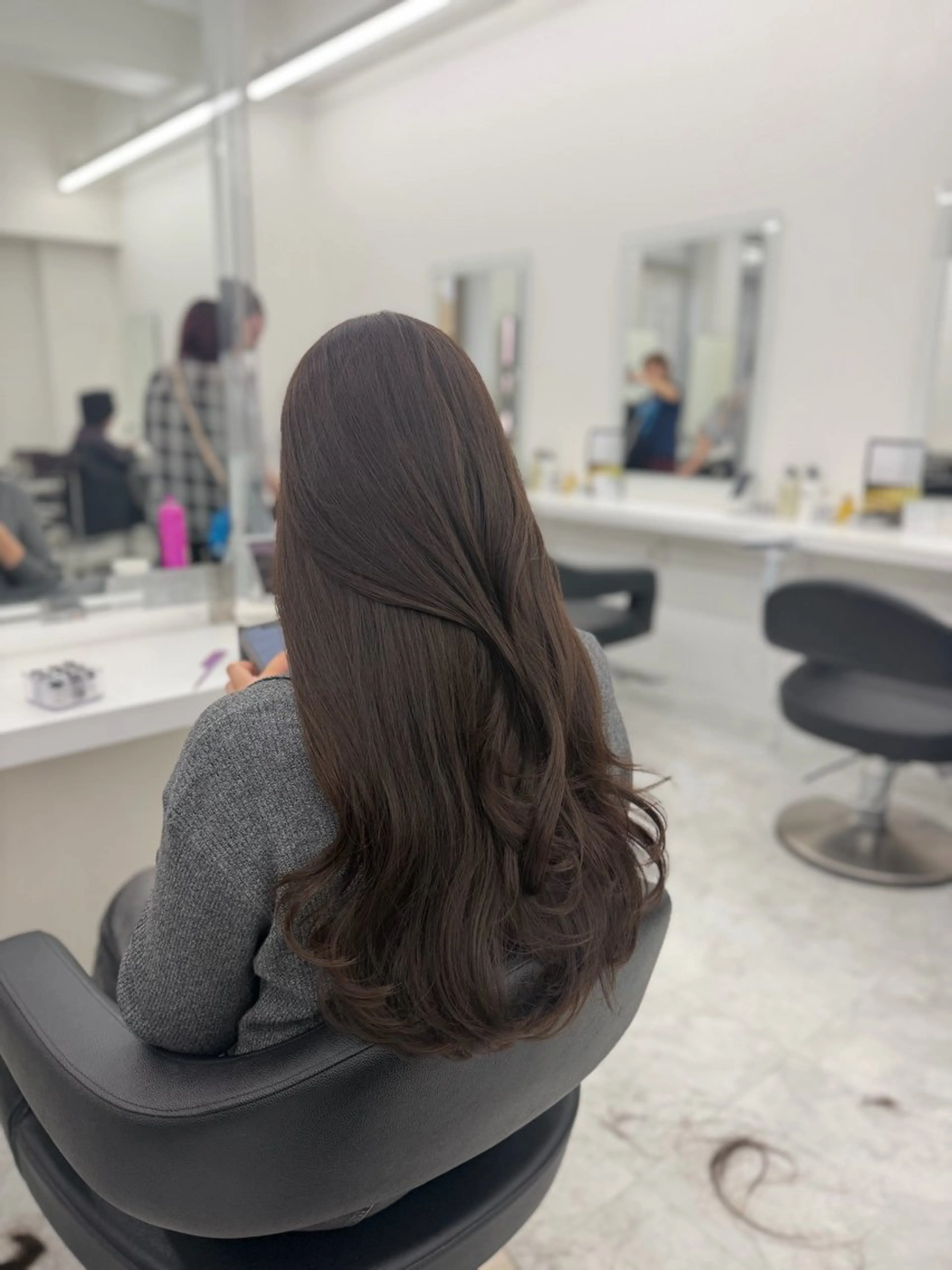 ロング カラー カット ヘアカラー 🤍レイヤー/顔周り /hirari🤍のヘアスタイル