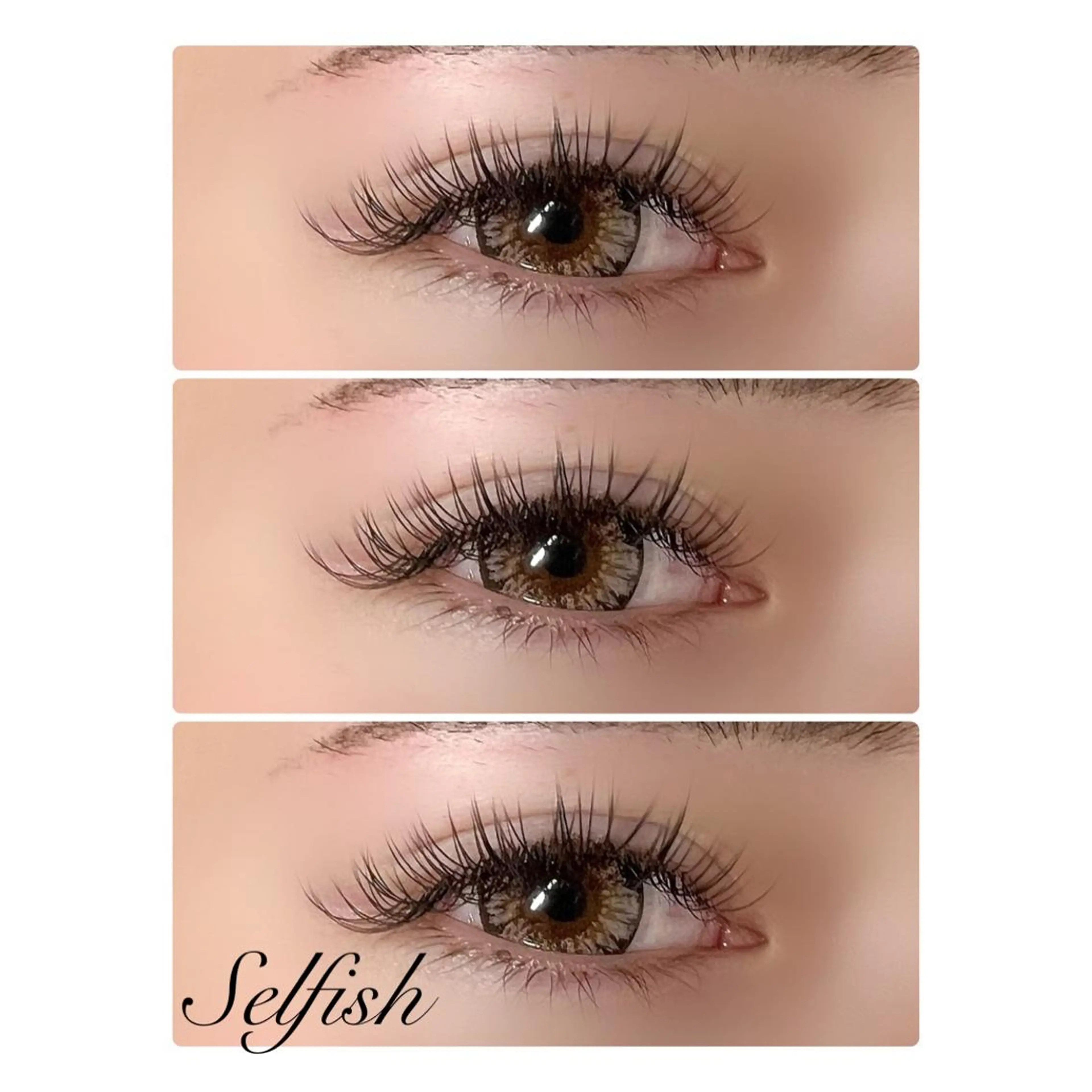 マツエク・マツパ 付け放題 フラットラッシュ eyelashsalonSelfish所属・. Selfishのマツエク・マツパデザイン