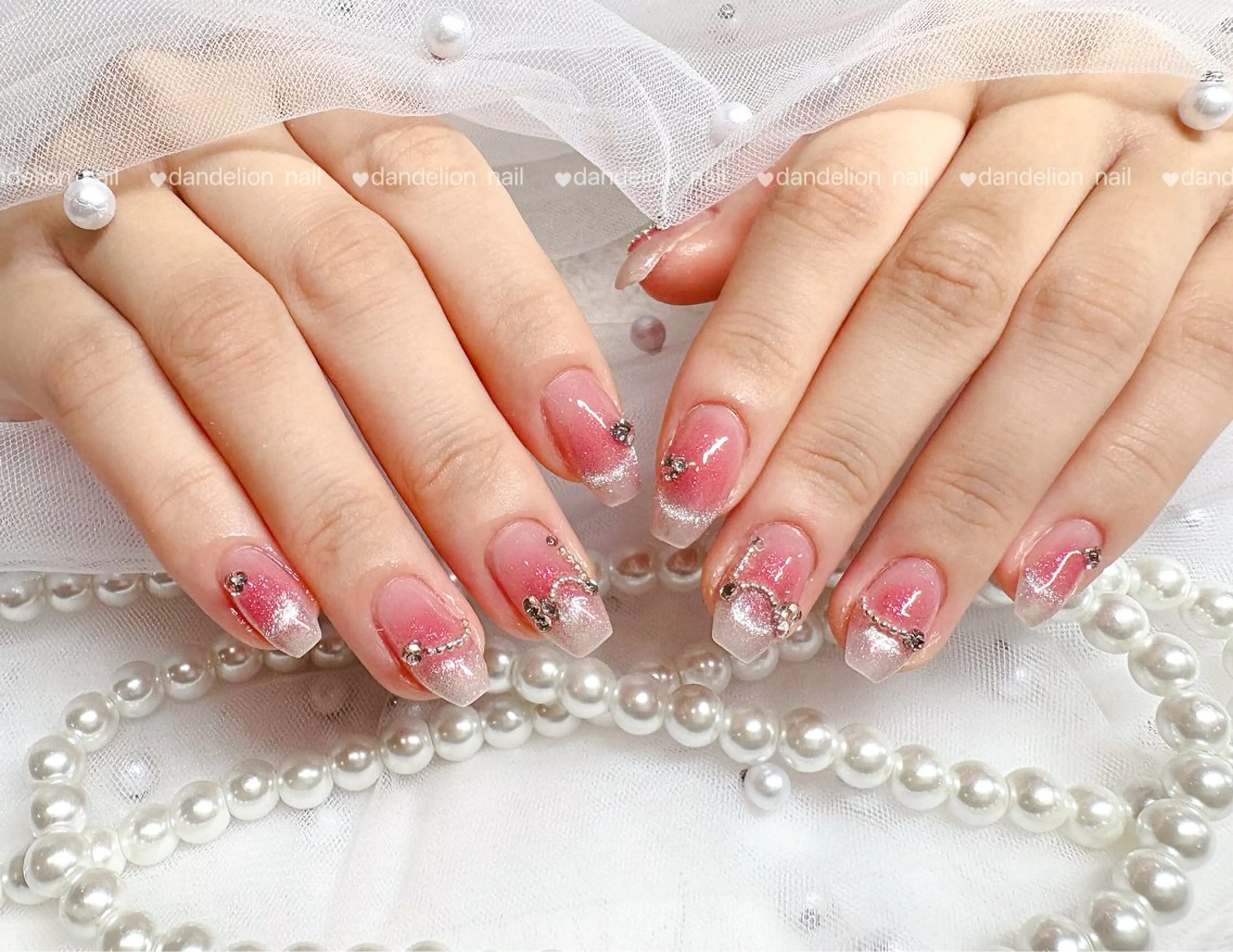 ネイル 持ち込み ワンホンネイル ハンドネイル dandelion nail北千住のネイルデザイン
