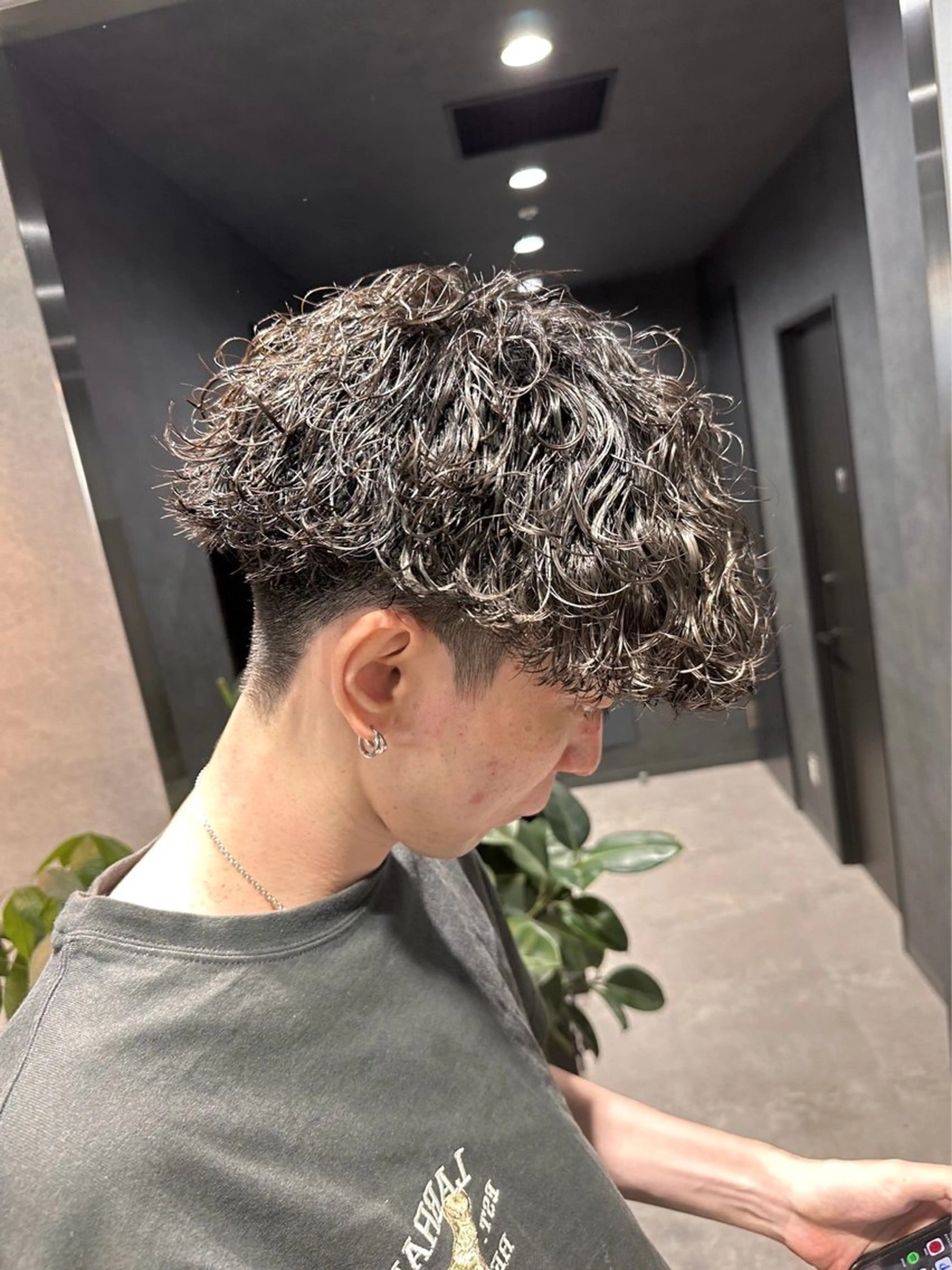 パーマ メンズ カット パーマ ヘアセット メンズ特化 🌟YURA🌟のヘアスタイル