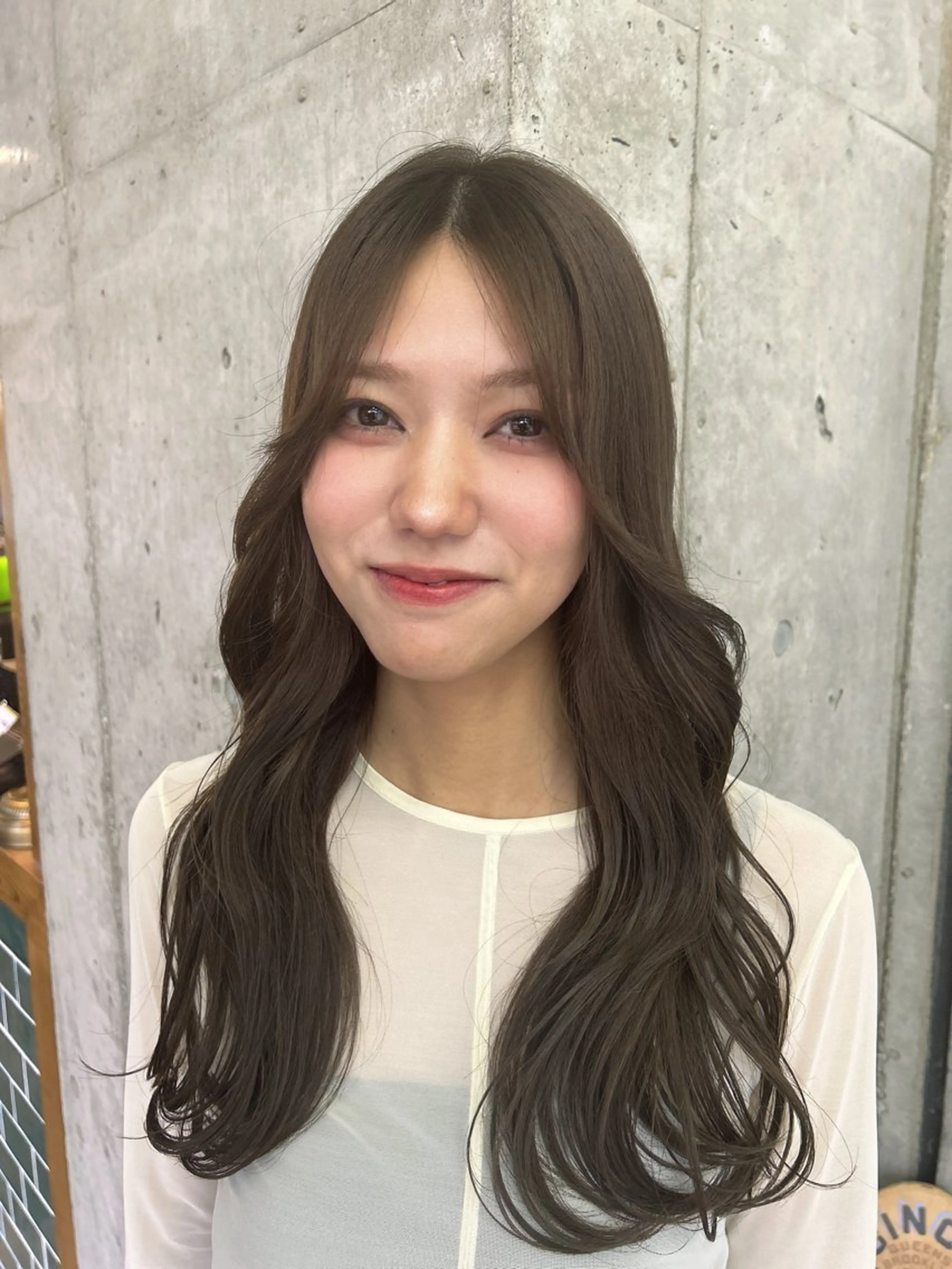 ロング カラー ヘアカラー トリートメント 🎨デザイン🥇 美髪・艶髪　日暮千敬のヘアスタイル