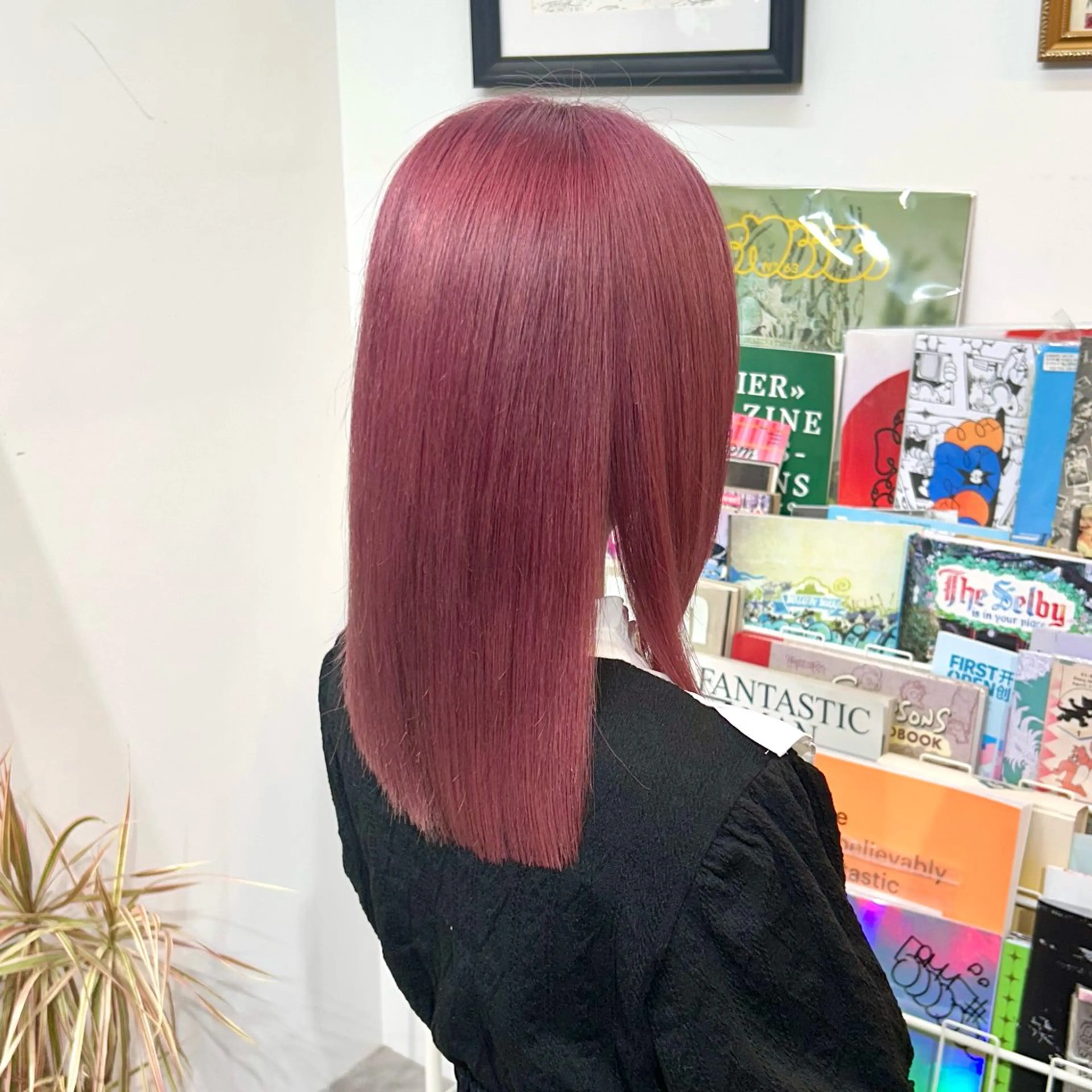 ミディアム カラー ブリーチ ケアブリーチ ダブルカラー ハイトーンカラー ラベンダーカラー ヘアカラー トリートメント ryuto/ブリーチ /髪質改善カラーのヘアスタイル