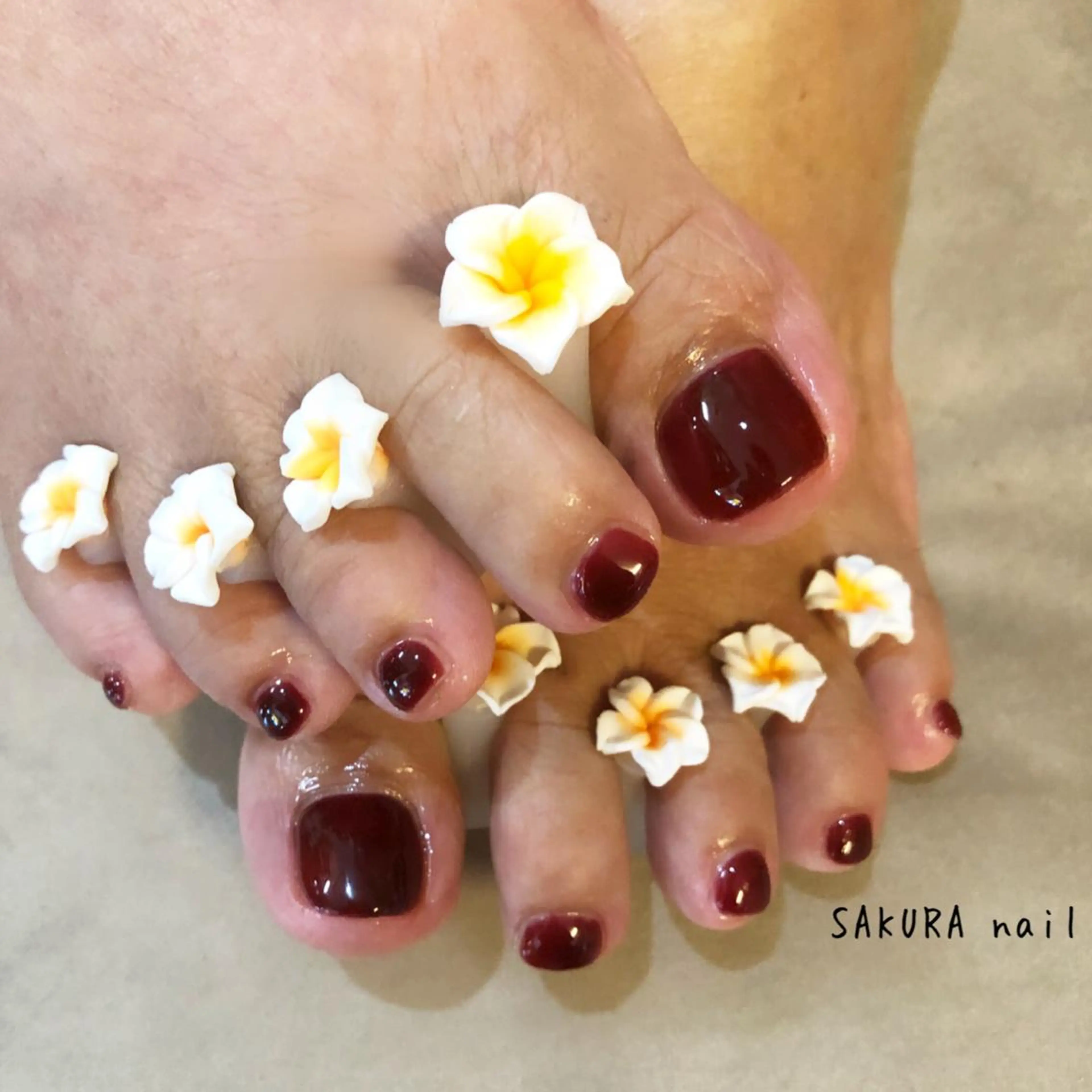 フット1カラーの写真