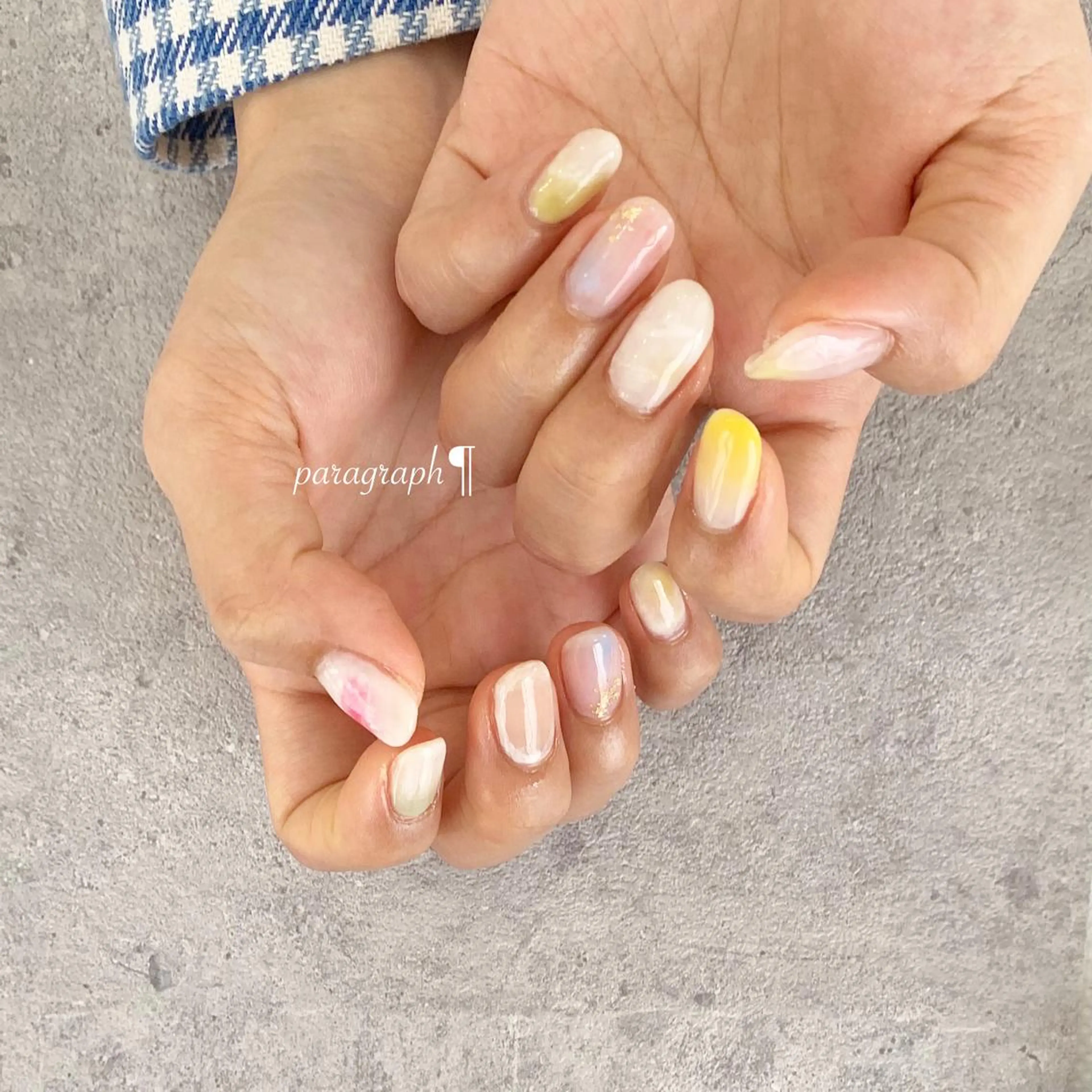 ネイル ハンドネイル paragraph ¶のネイルデザイン