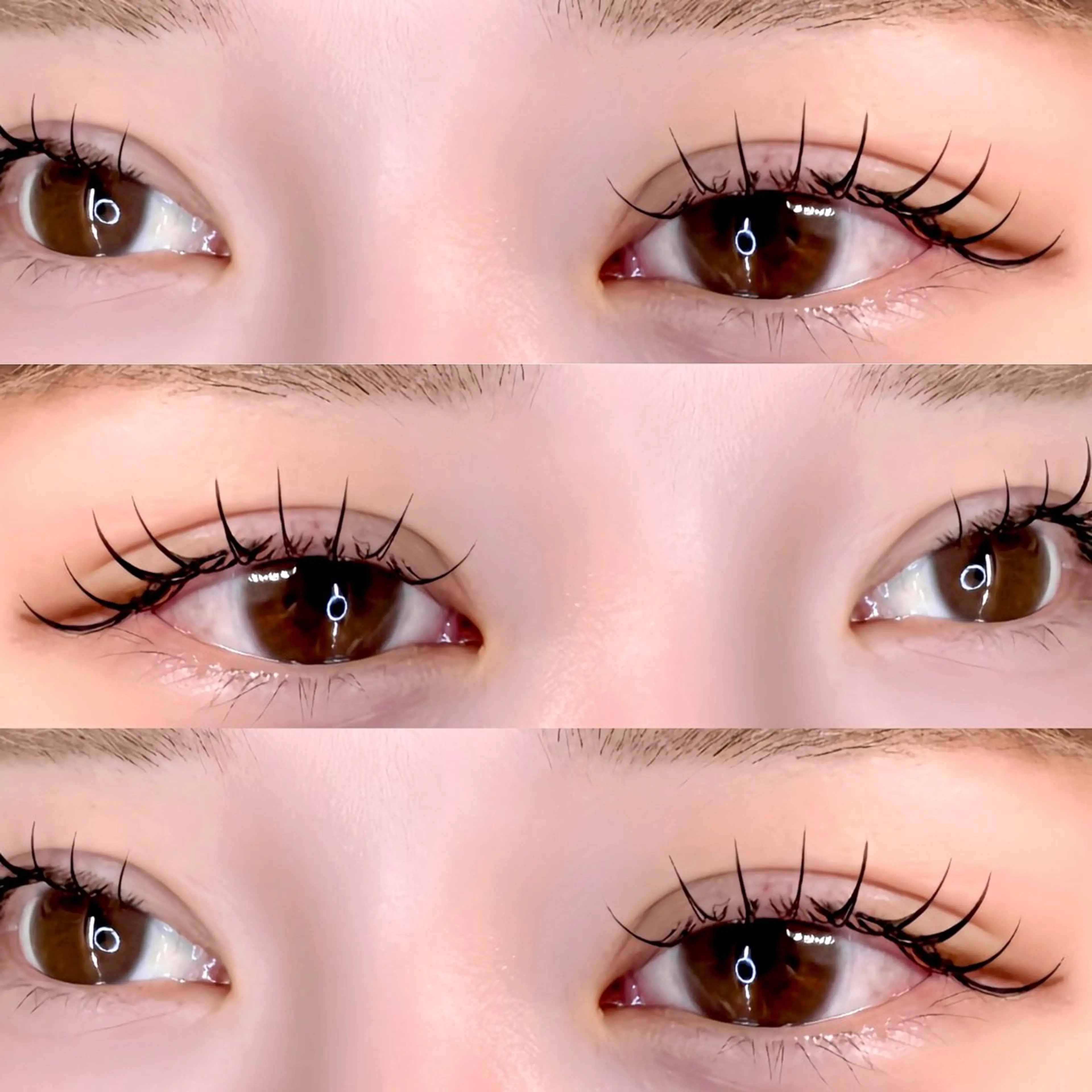 マツエク・マツパ 束感まつ毛 キュート 韓国風マツエク Lカール パリジェンヌラッシュリフト 🐰🫧fein. moyu🐰🫧のマツエク・マツパデザイン