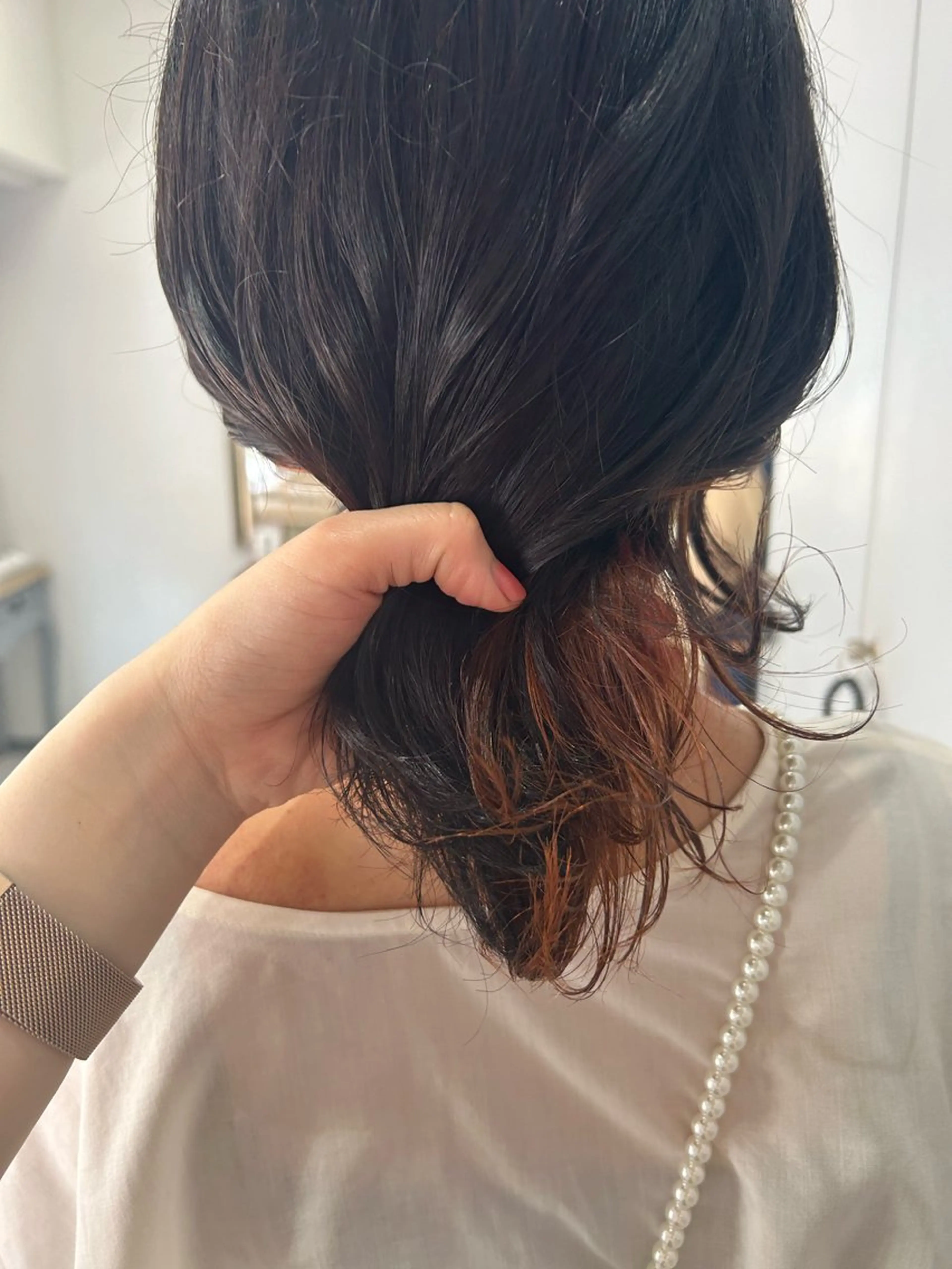 ミディアム hana _のヘアスタイル