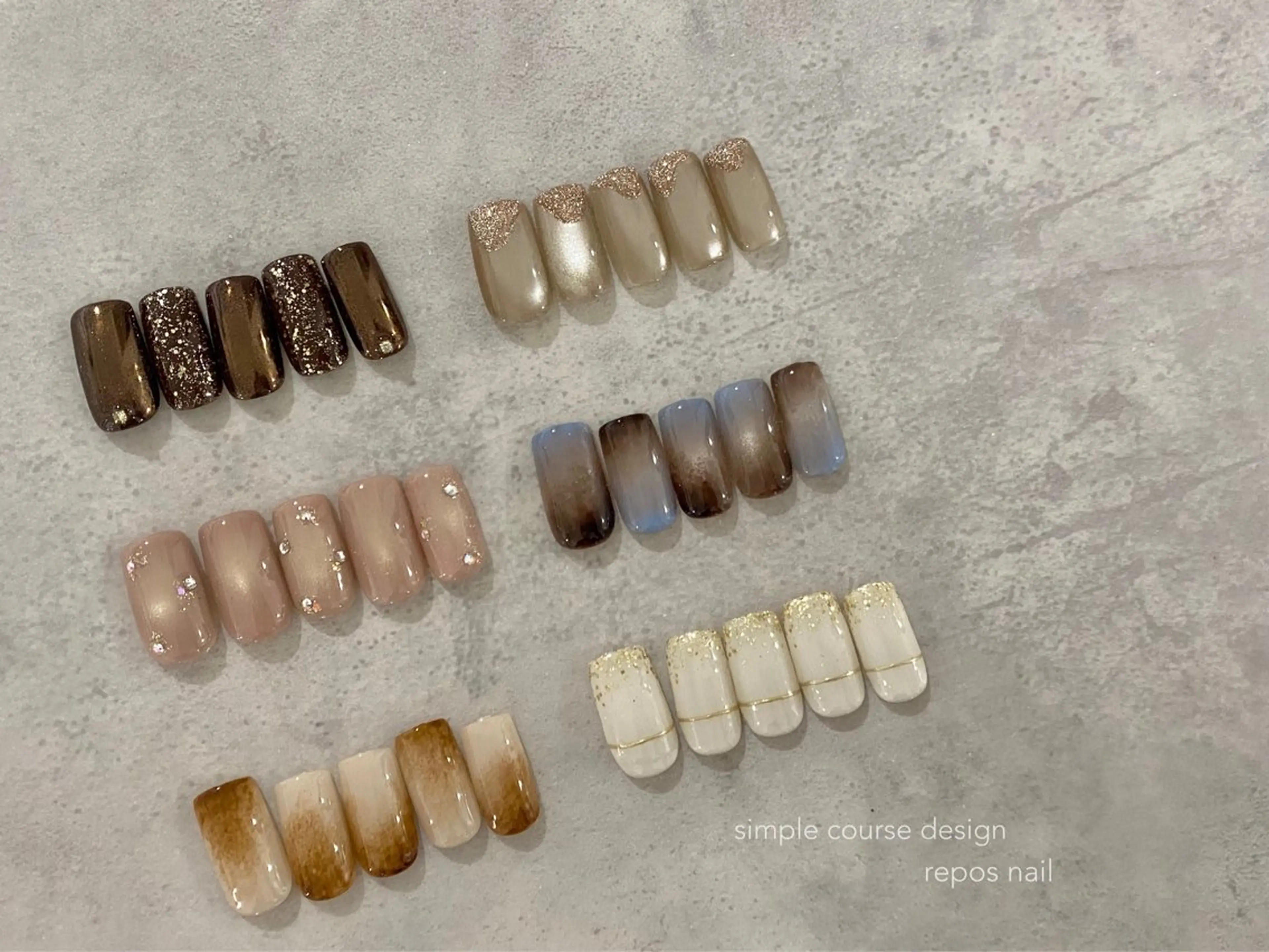 ネイル ハンドネイル repos-ルポ- misuzu🌿のネイルデザイン