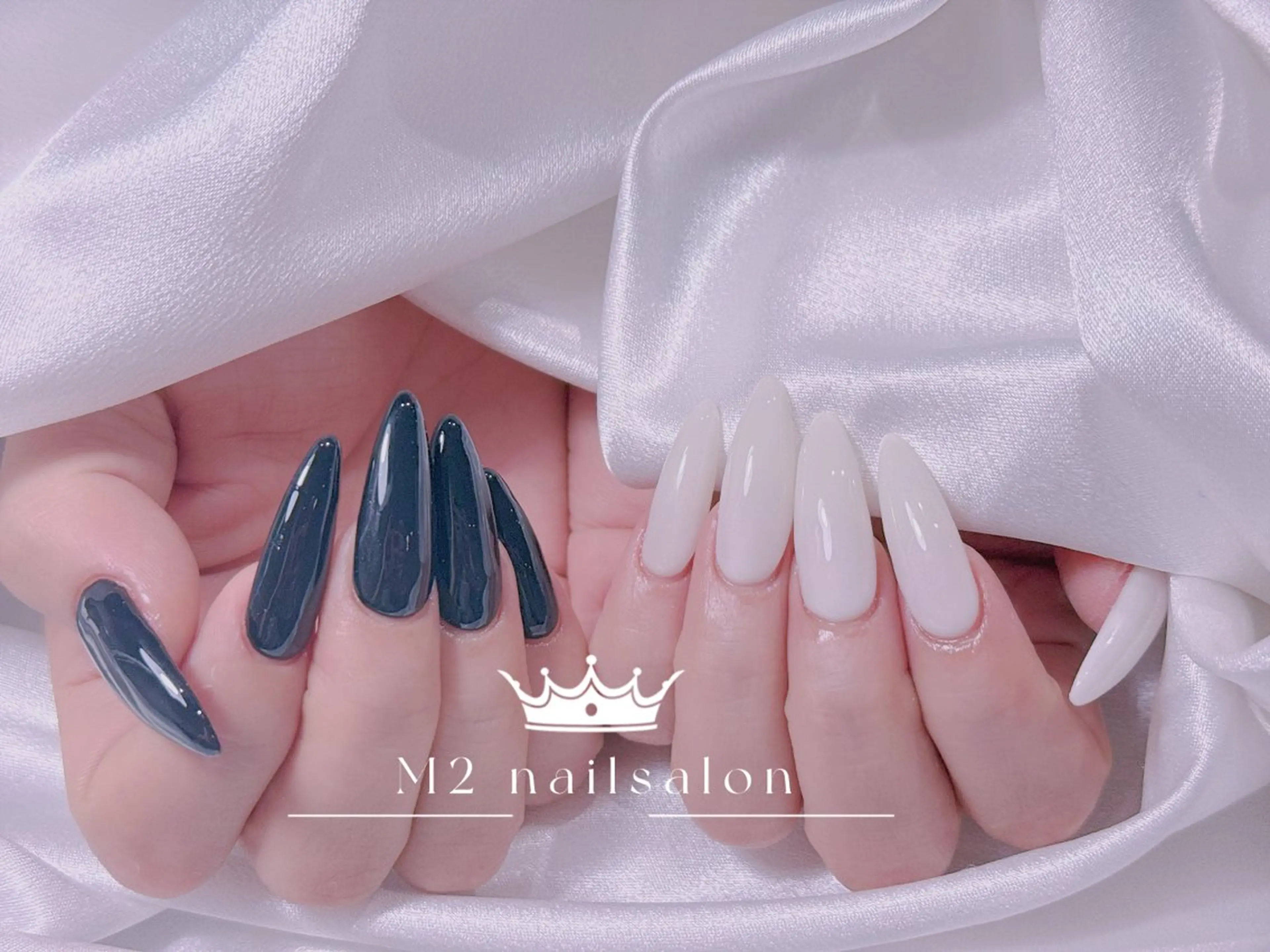 ネイル ハンドネイル 長さだし専門店 M2　rikaのネイルデザイン