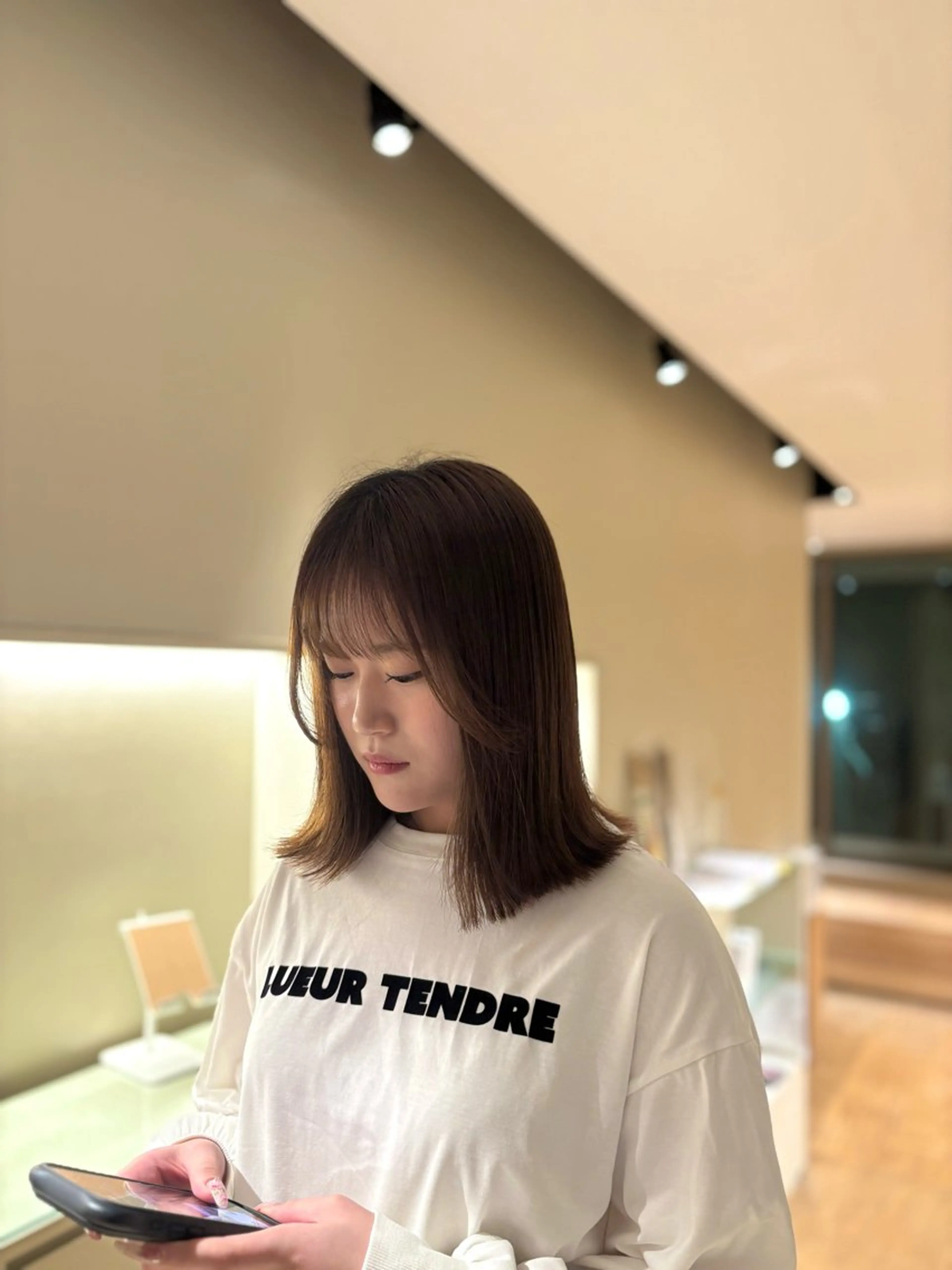 ショート ボブ 外ハネヘア 北尾 斗唯のヘアスタイル