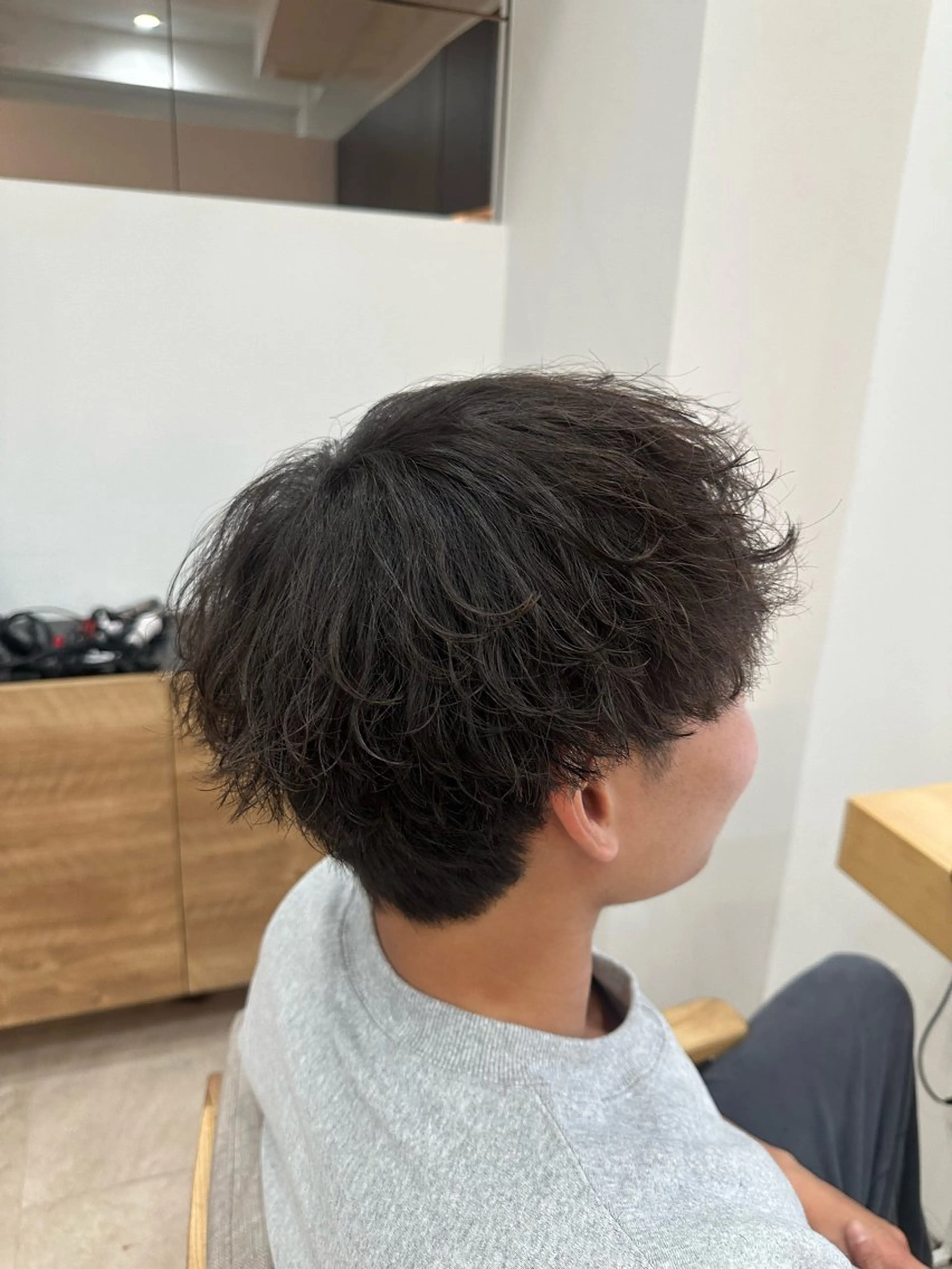 パーマ メンズ little 朝陽のヘアスタイル