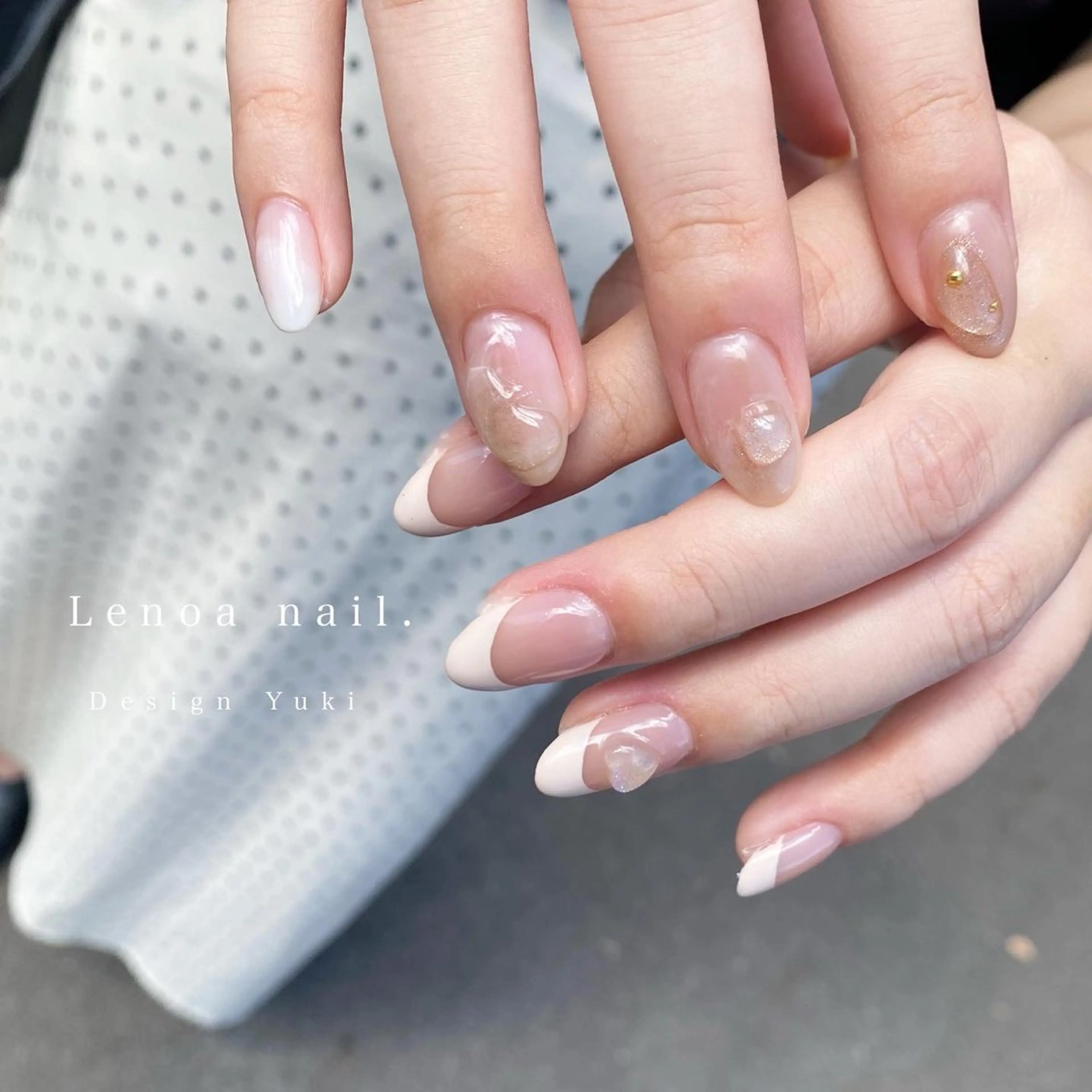 ネイル ハンドネイル Lenoa Yukiのネイルデザイン