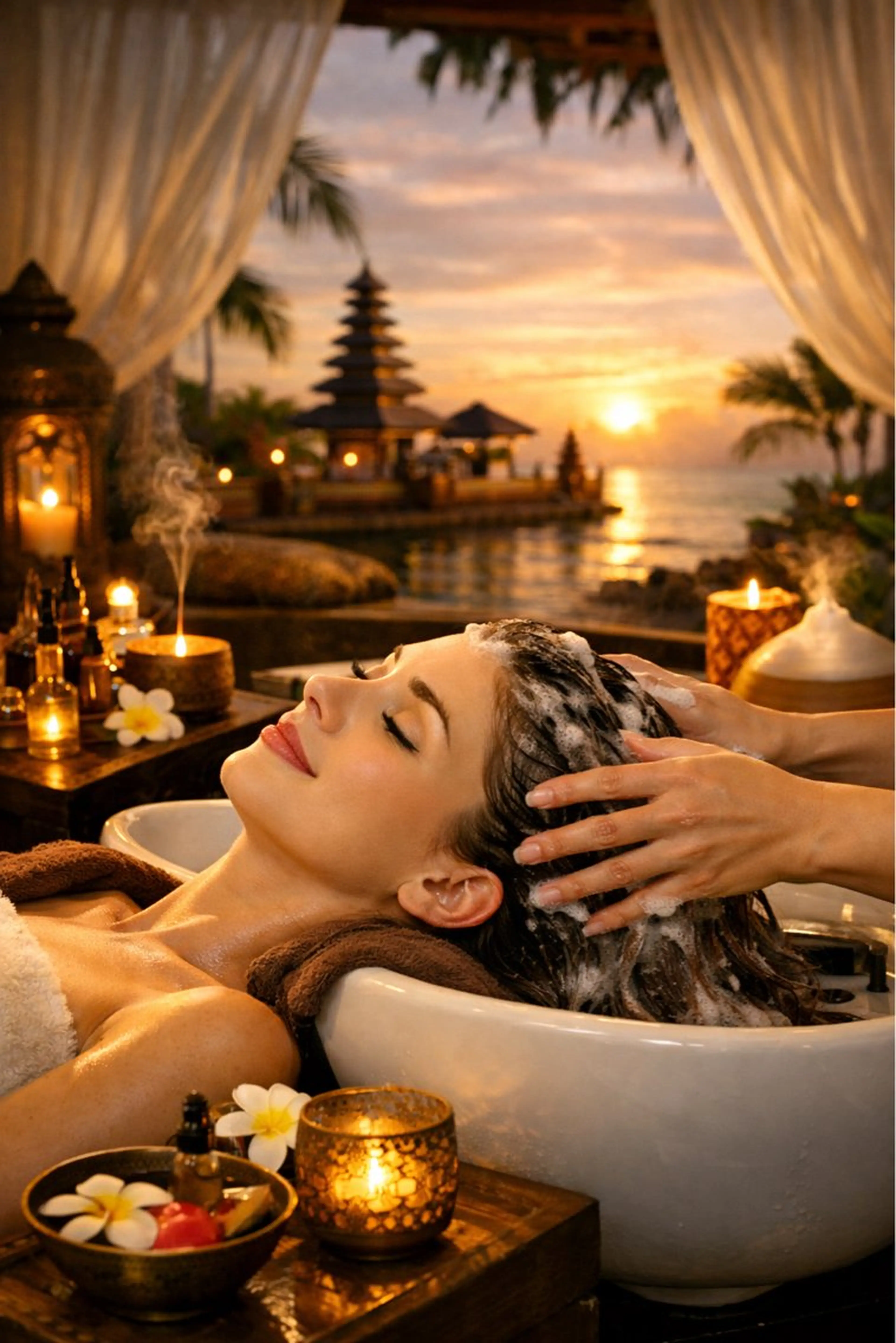 🌺🏝MAiBUヘッドスパ🏝️🌺バリ島で受け継がれる癒やしを、最上級のヘッドリラクゼーションで。🥥🍹（30分）の写真