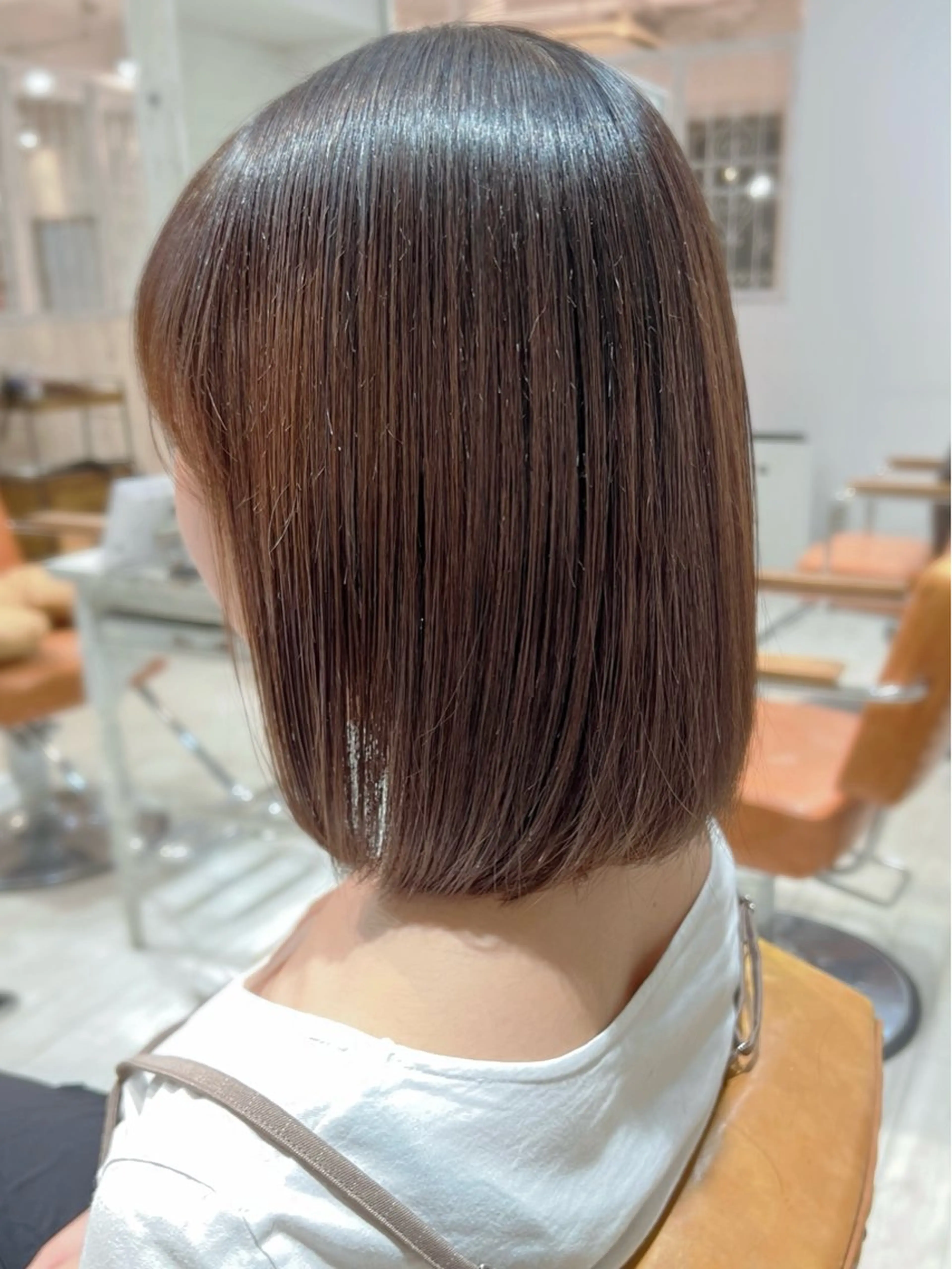 ミディアム ボブ ハイレイヤー/顔周り /レイヤーカットのヘアスタイル